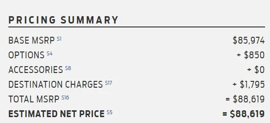 Ford F-150 Lightning $92,750 For Sale: Incoming 2023 Lariat Extended Range ER in Silver and tow package NorCal Clipboard02