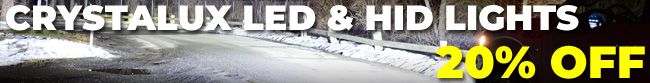 Ford F-150 Lightning BLACK FRIDAY | Save up to 30% & $150 cash back at 4x4TruckLEDs.com crystalux-banner