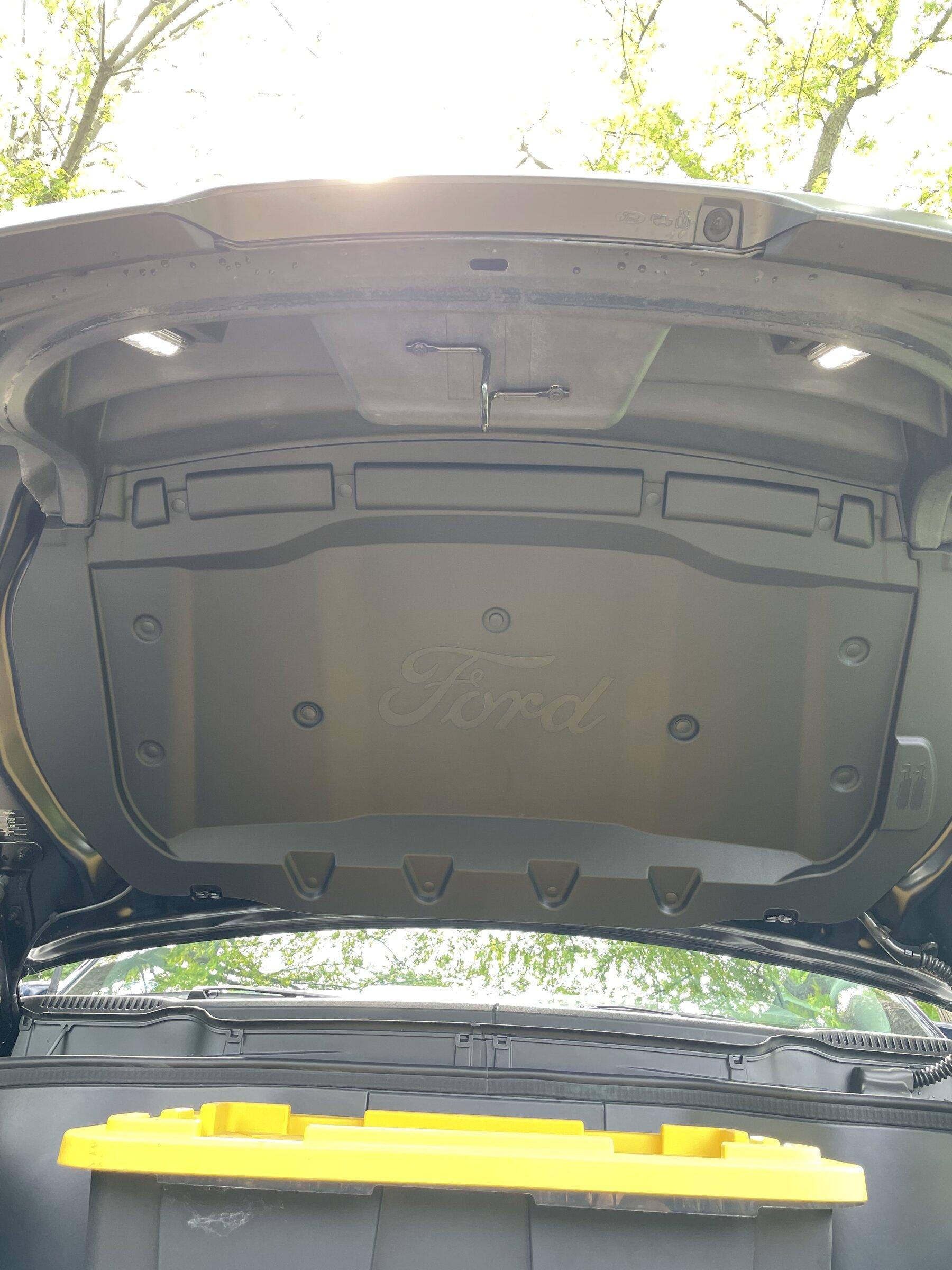 Ford F-150 Lightning What the frunk? Lightning front trunk dimensions / measurements and configurations - photos D0D9CBA2-B0C5-4D59-A39A-DBA60C1B361D