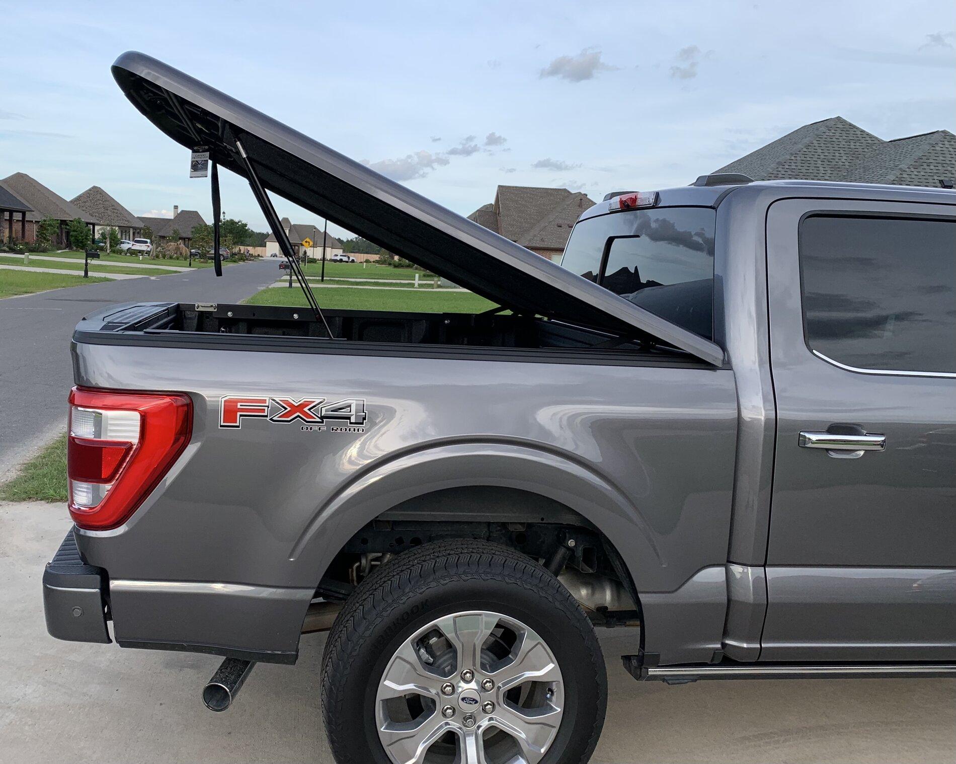 Ford F-150 Lightning Installed Undercover Elite hard tonneau cover. D4A2C196-7C3F-4907-B617-DF2B242D9339