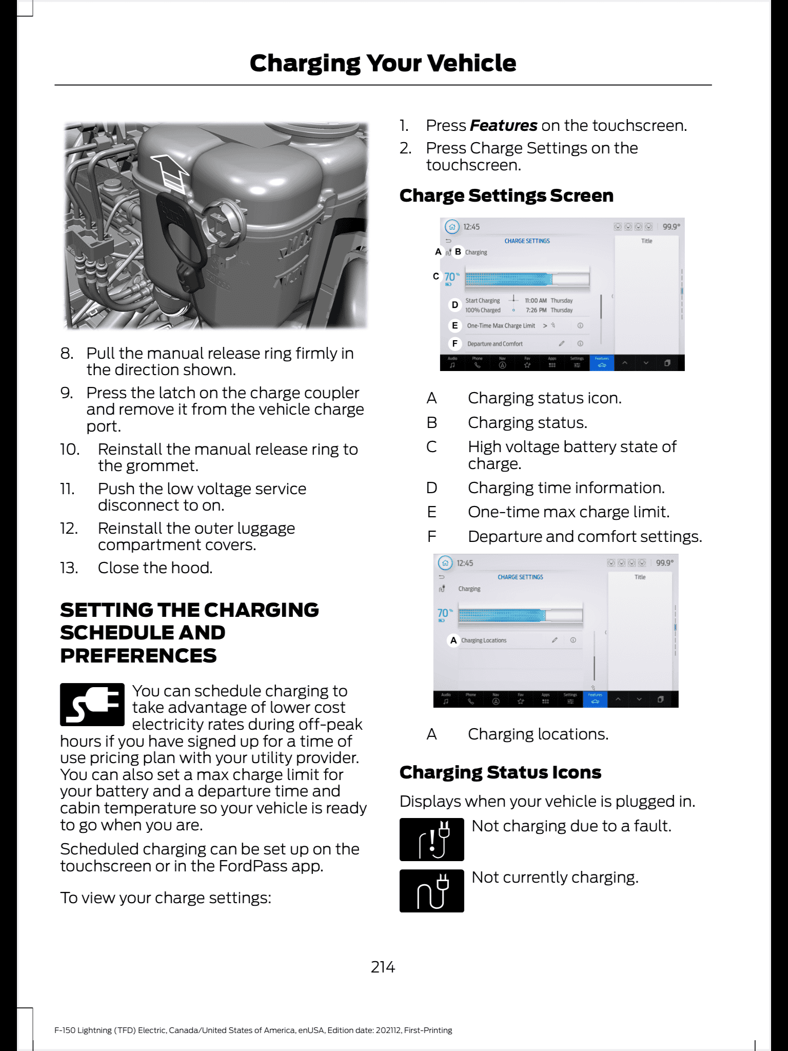 Ford F-150 Lightning Does the lightning lock the charge cord? D7A7EDB4-88C7-432D-974C-6A9CE38873EA