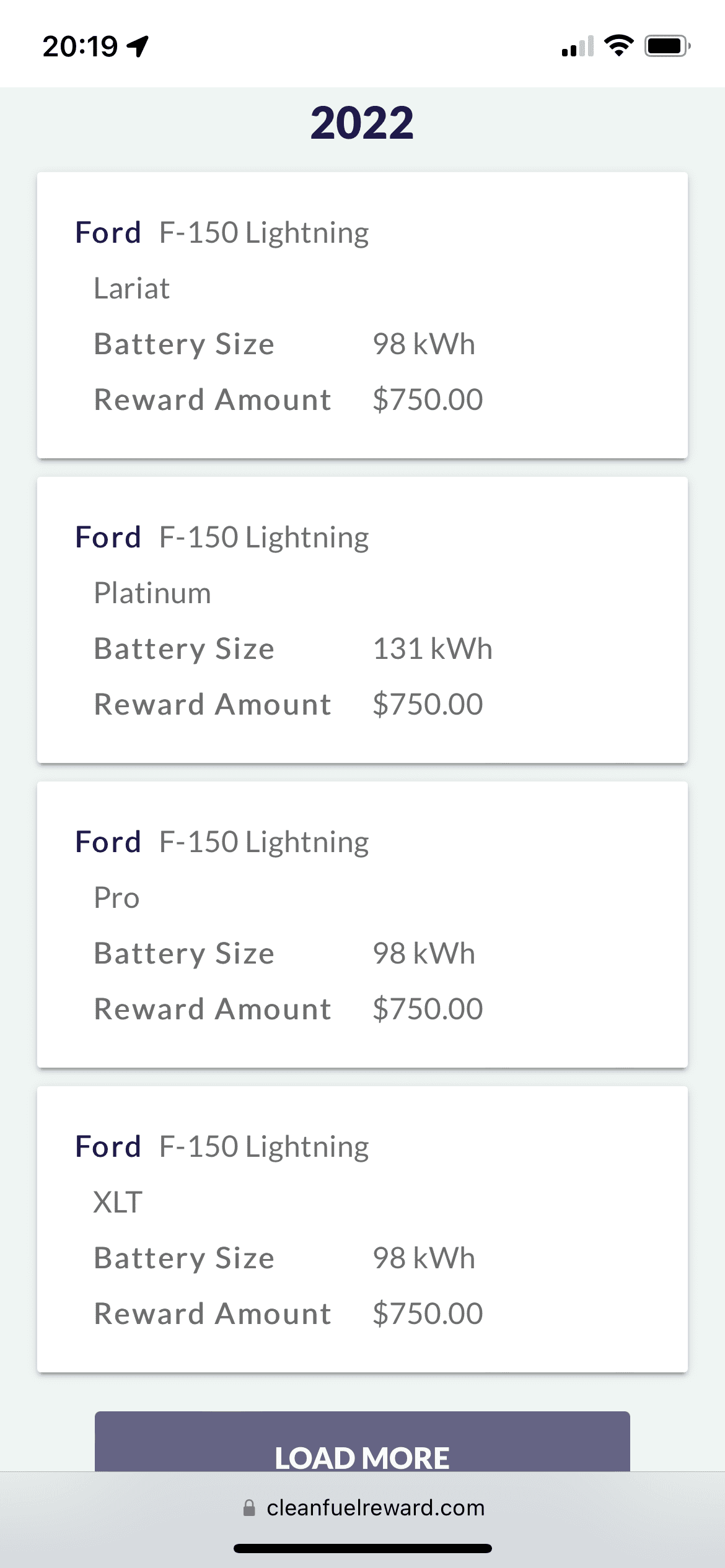 Ford F-150 Lightning All Lightning models qualify for California Clean Vehicle Rebate Project - CVRP $2k Rebate D7DAA751-9336-490B-8725-01FEB8A97120