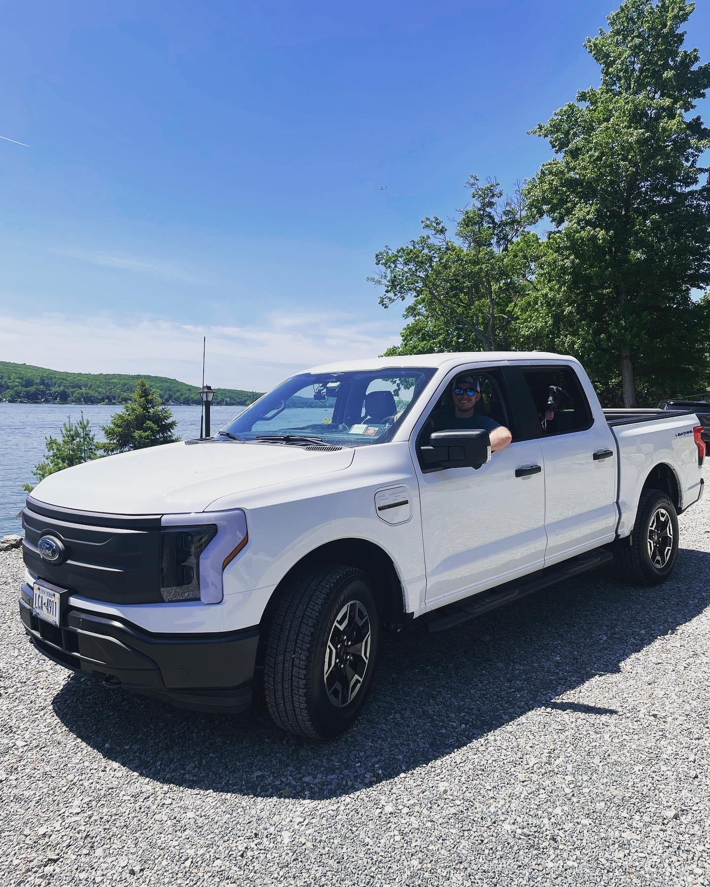 Ford F-150 Lightning First trip to the Lake DABCF7FE-890B-4CAA-B80B-18294F0899D7