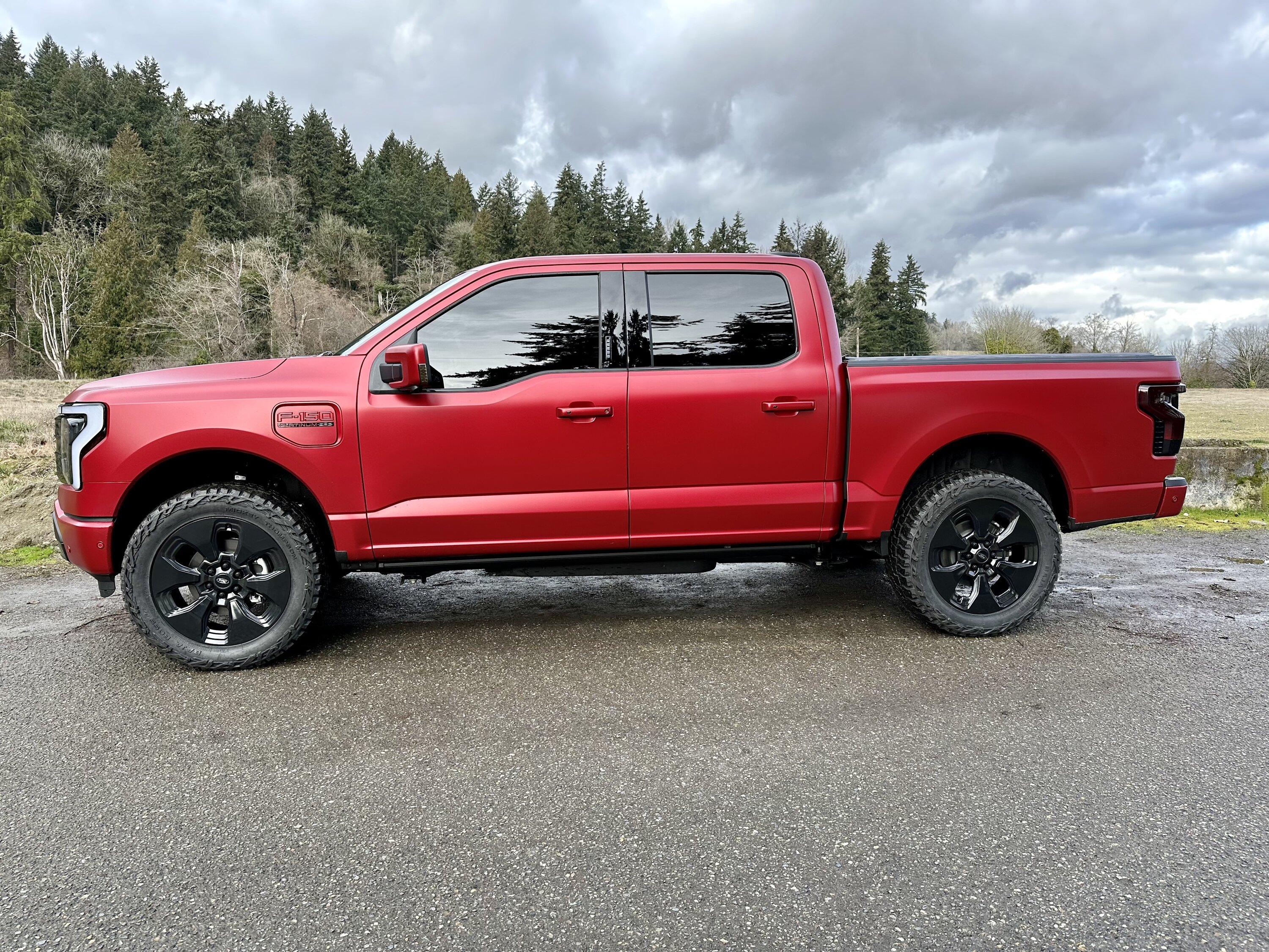 Ford F-150 Lightning Leveling Kit, Tires, Wheels, Smoked Lights and More on my Lightning Platinum DC2A9C63-1111-4222-9916-6CFEFBE085F2