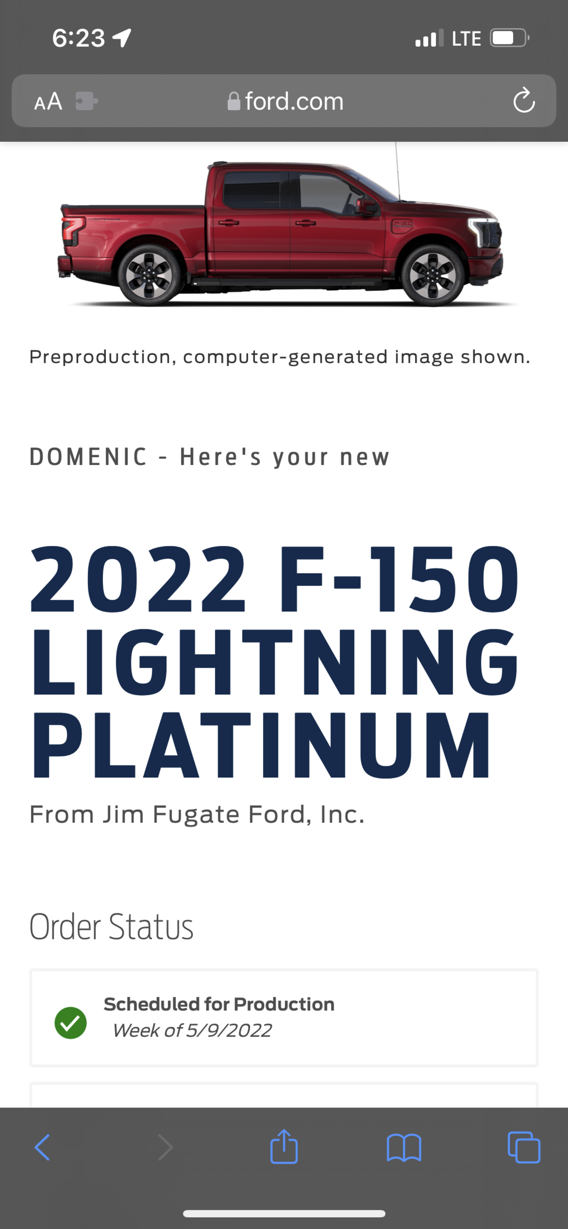 Ford F-150 Lightning Confirmed Lightning "Scheduled for Production" dates? DD31FBEA-E462-4501-8113-7849F4B94997