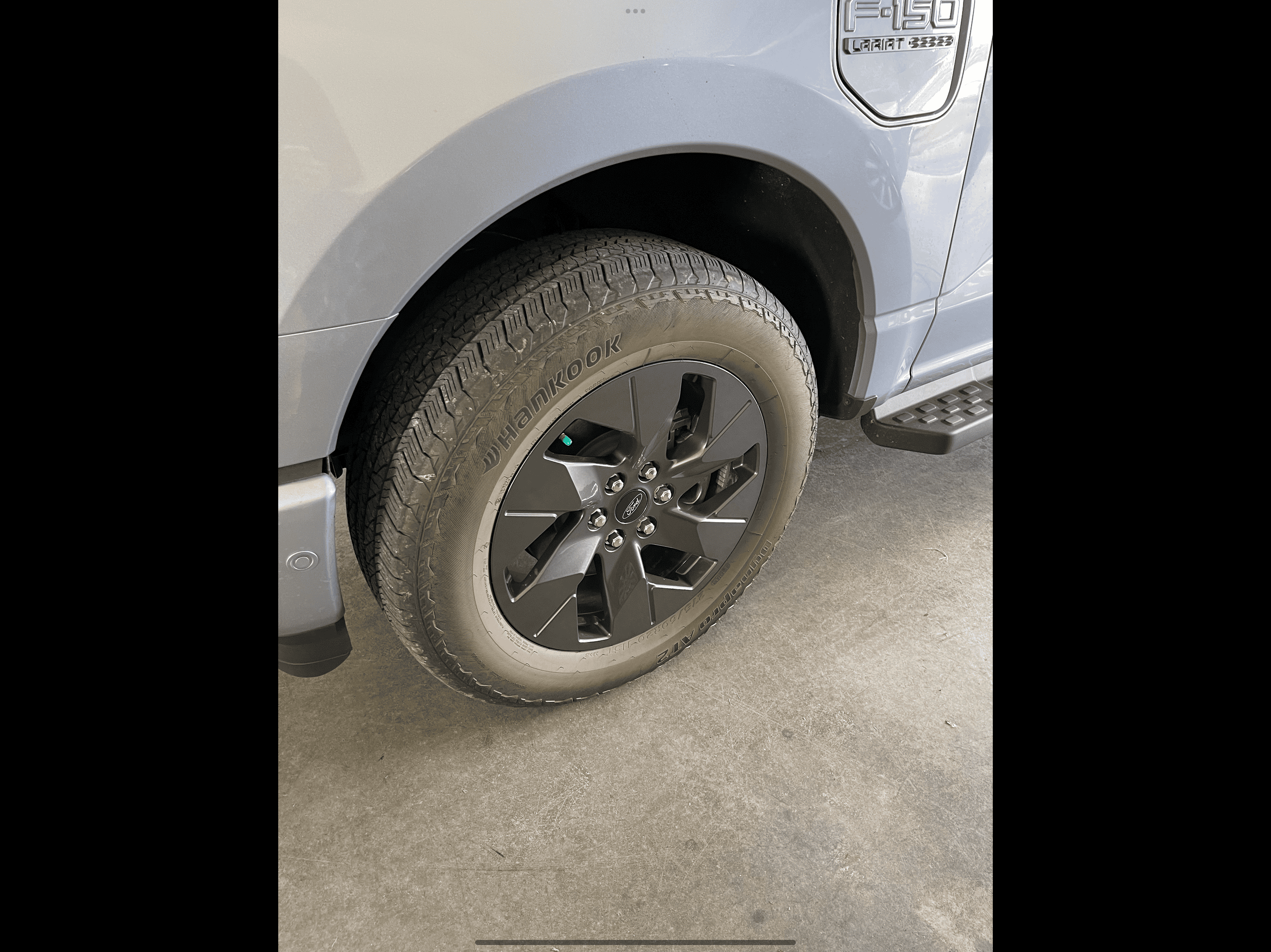 Ford F-150 Lightning 2023 Lightning with 20" wheels now only shipping with All-Terrain tires (at no cost) DDC88132-B72C-4B6D-862A-CA28D3AAB2F7