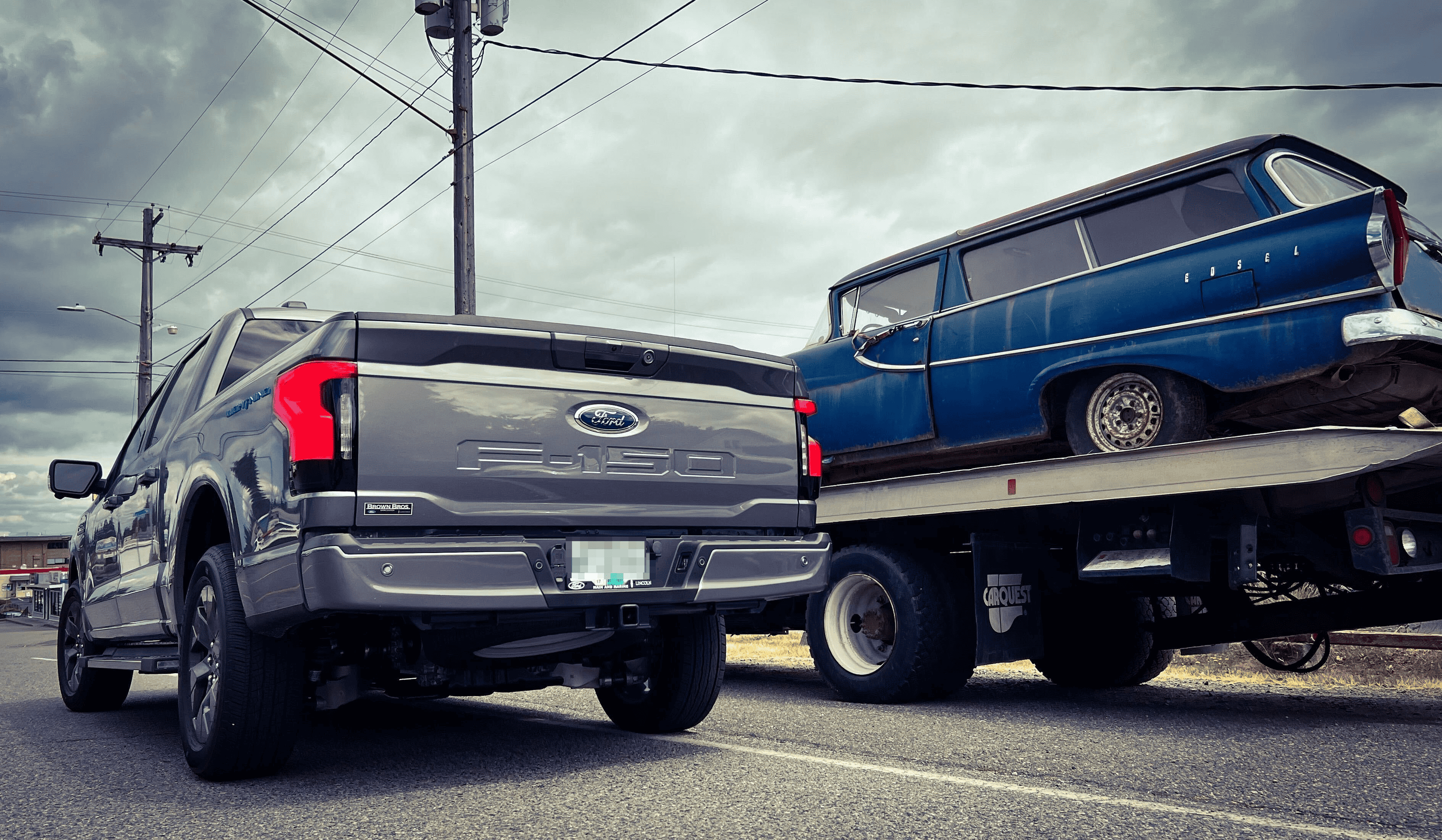 Ford F-150 Lightning Ford's Future and Past in One Pic edisel