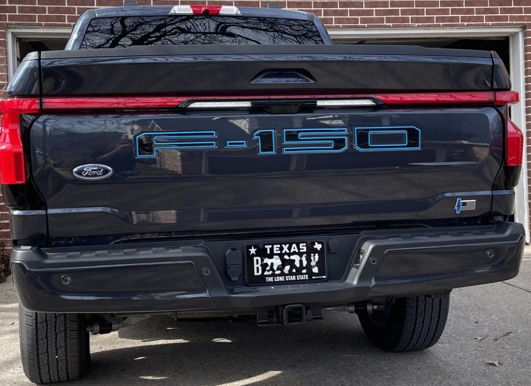 Ford F-150 Lightning 🙋‍♂️ What Did You Do To Your Lightning Today? F150 decal (Medium)