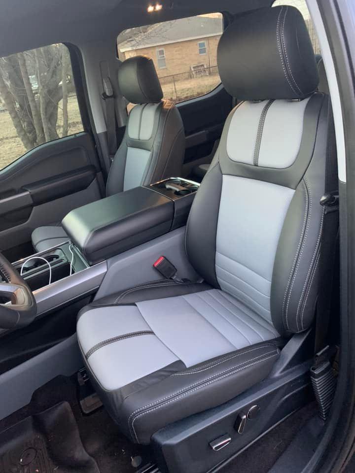 Ford F-150 Lightning Adding Leather Seats F150 Interior 