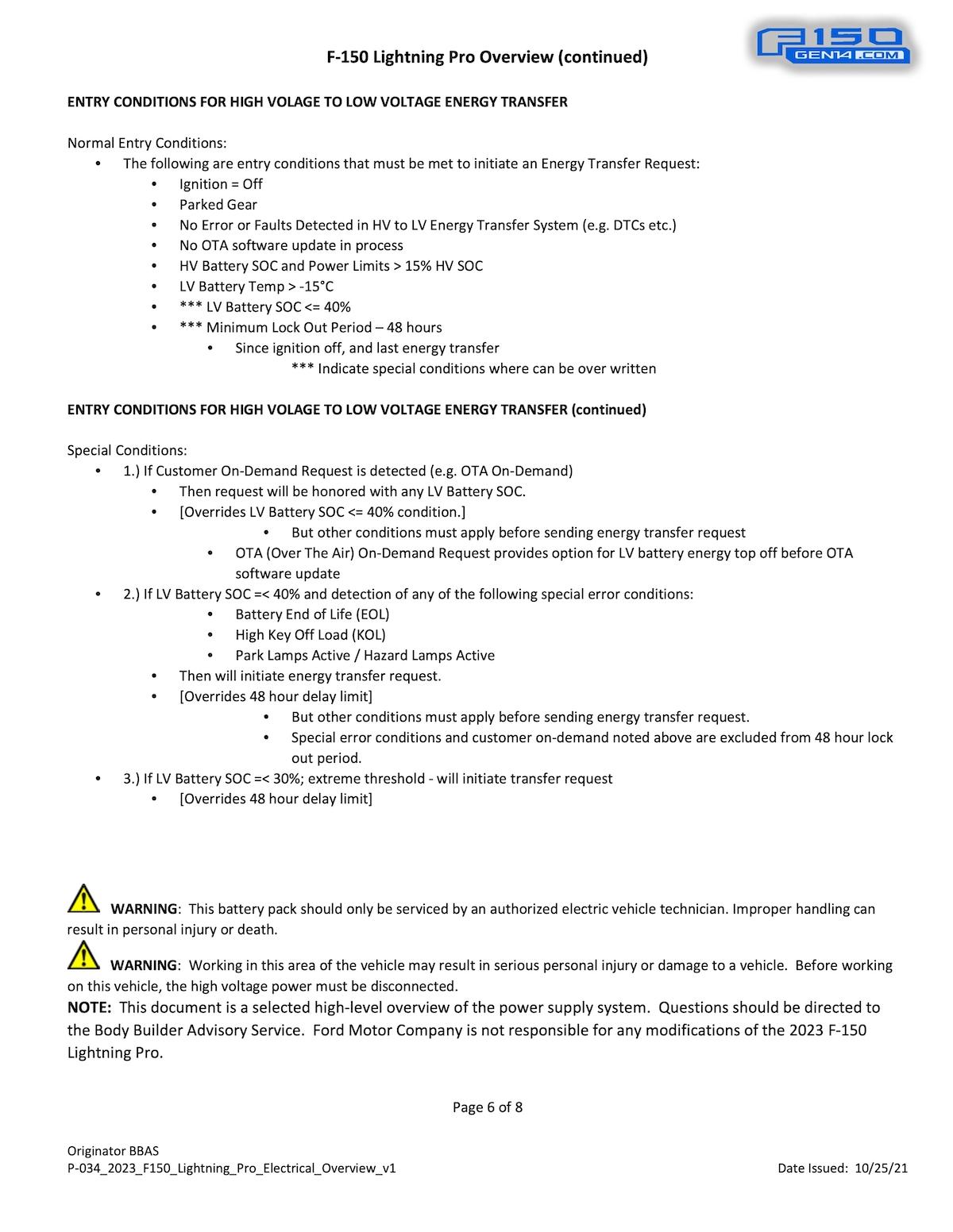 Ford F-150 Lightning F-150 Lightning Electrical System Overview – w/ 12v Battery, Power and Ground Points f150-lightning-electrical-system-overview-6