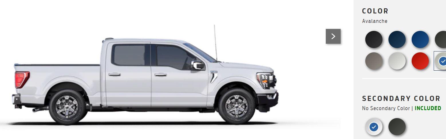 Ford F-150 Lightning Avalanche Lightning Arrived.  It honestly just looks white. F150 now.JPG