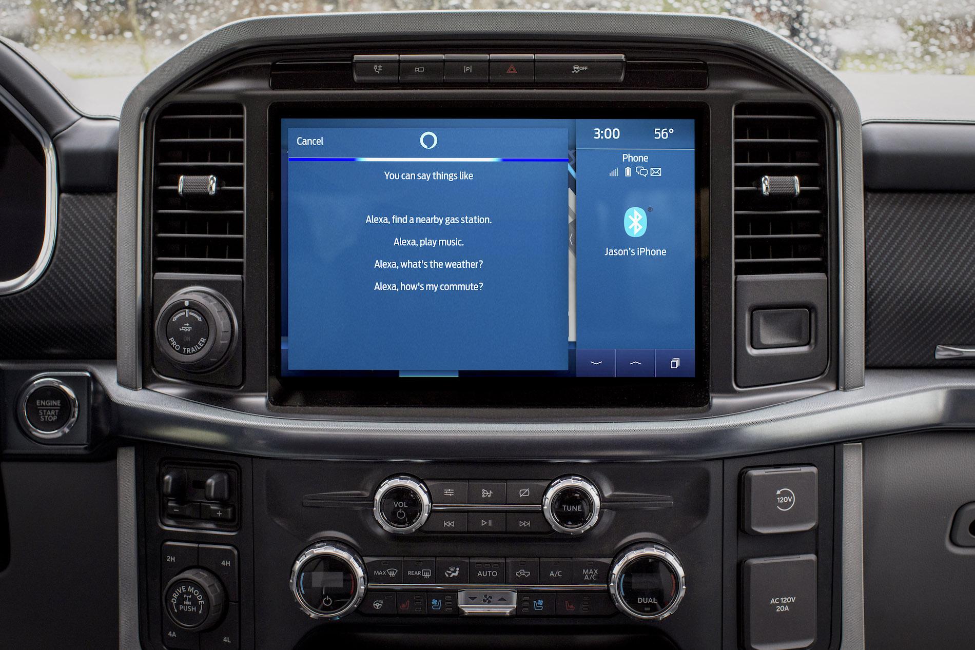 Ford F-150 Lightning Ford Continues Alexa In-Car Rollout For F-150, Now Offering Personalized Voice Commands F150_Amazon_Alexa_Built-in_01