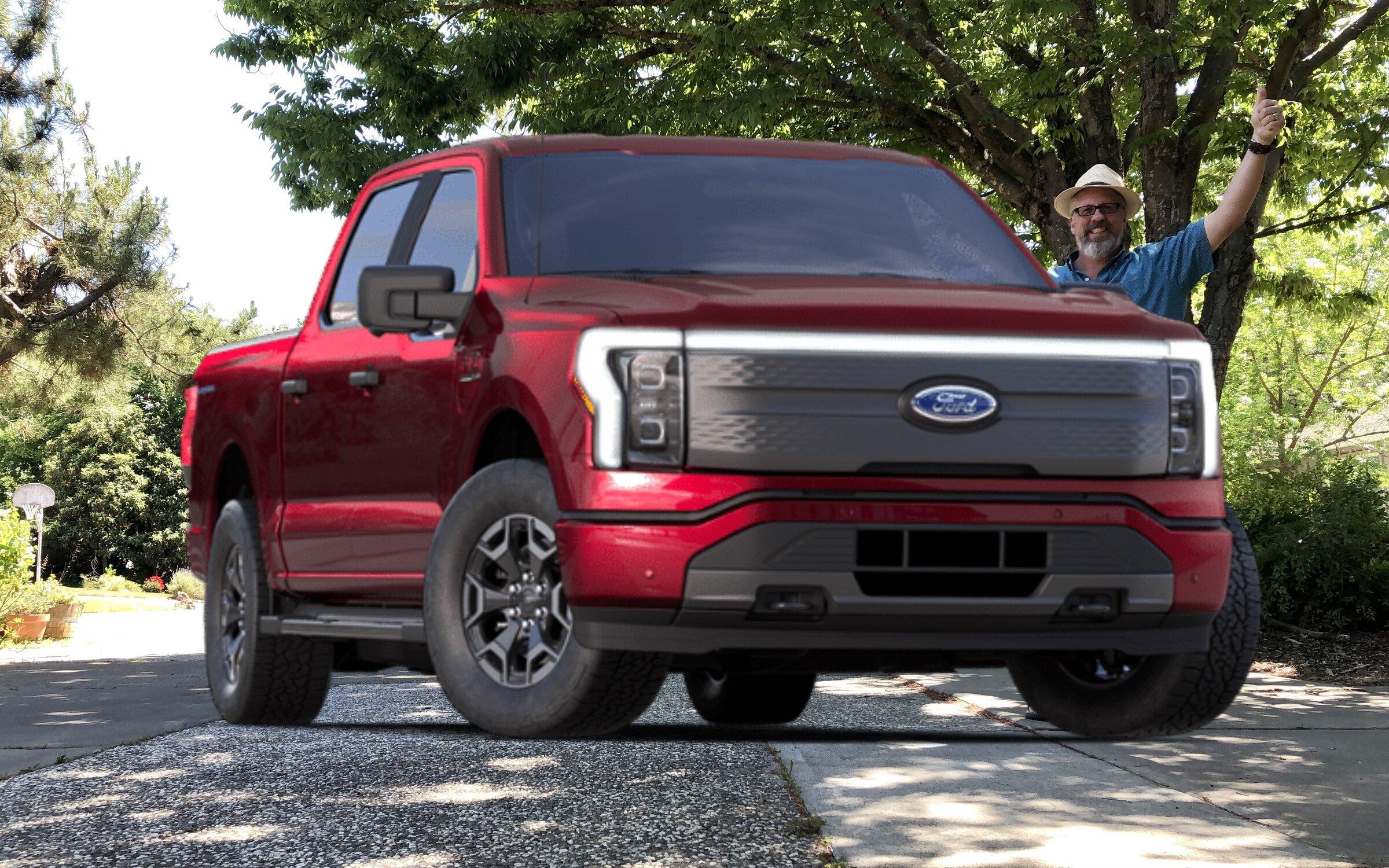 Ford F-150 Lightning Who's going to be first delivered Lightning member? F150L_and_me