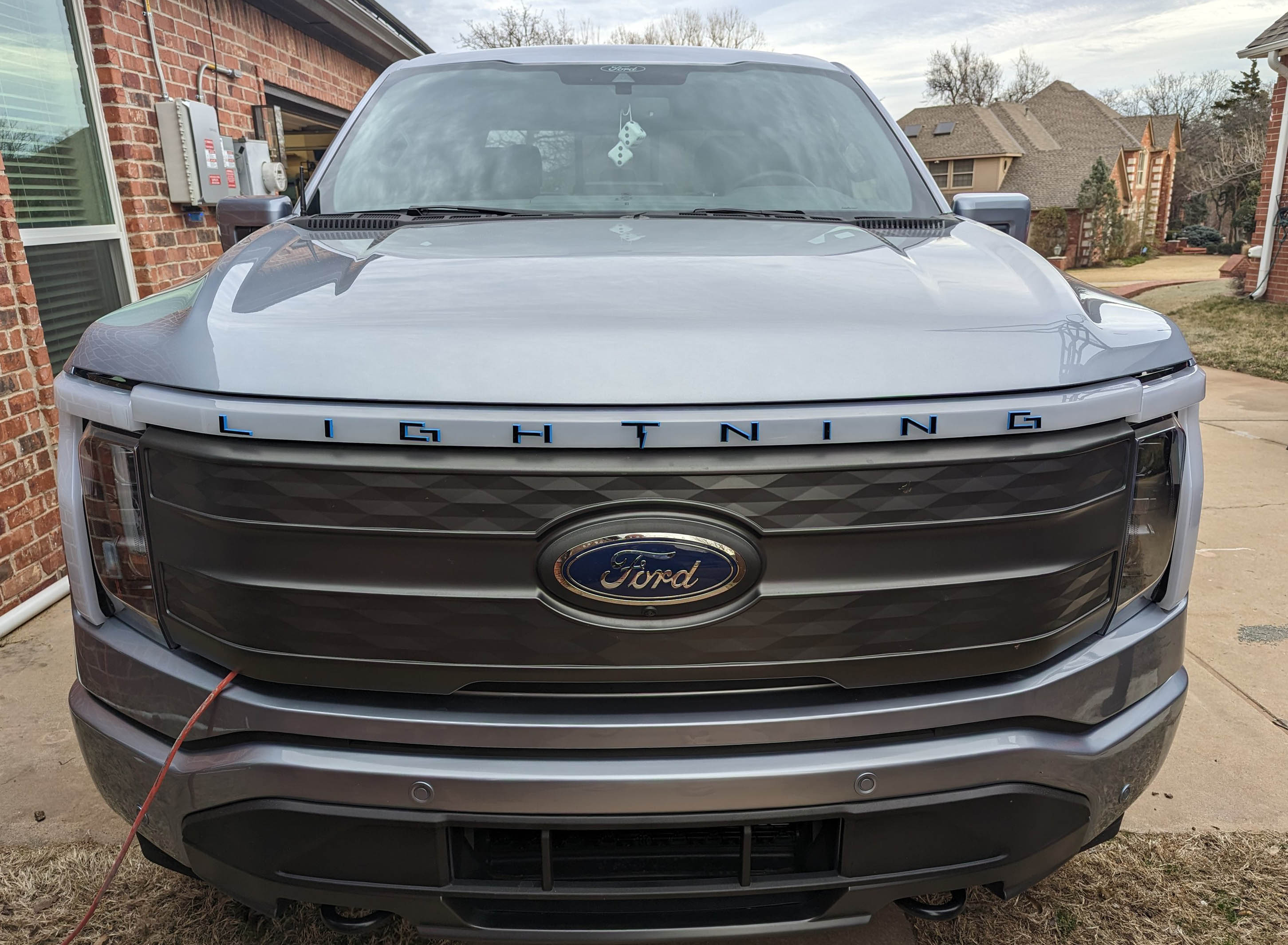 Ford F-150 Lightning A different take on the light bar -- Lightning letters f150lightningletters-lightbar