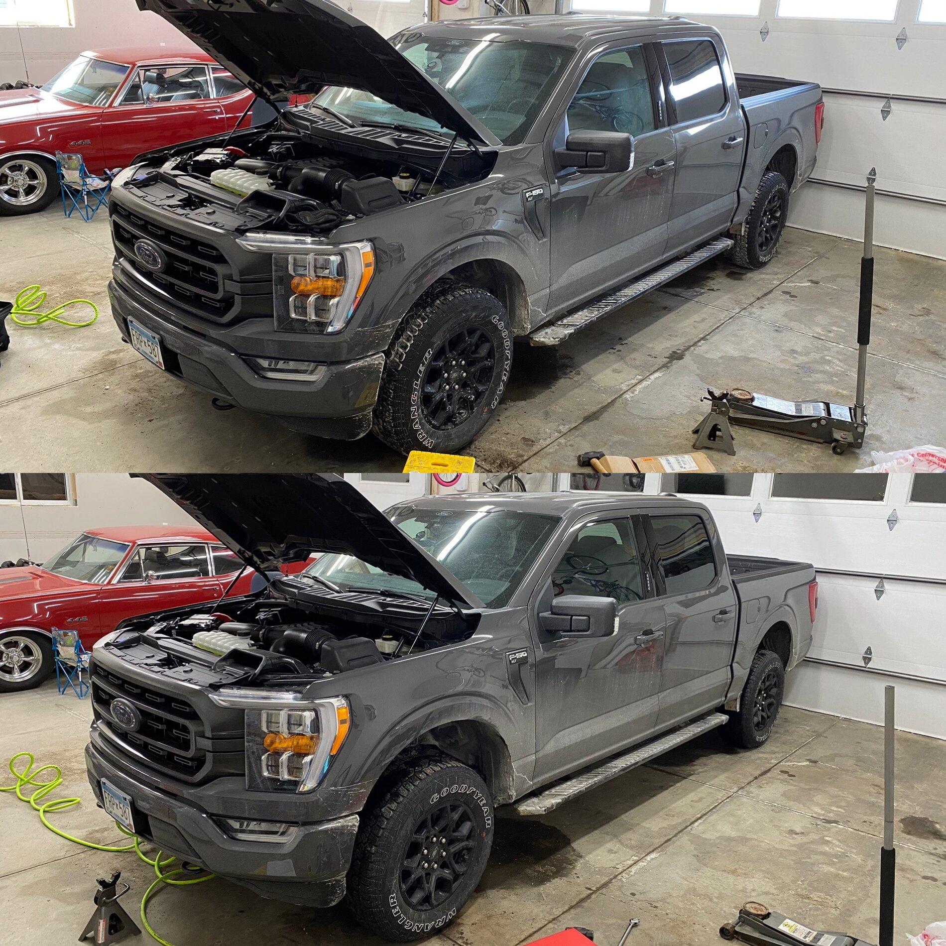 Ford F-150 Lightning 2.5” Supreme Suspension Leveling Kit Installed F4814BB2-9868-4D54-B9A0-C887287EF672