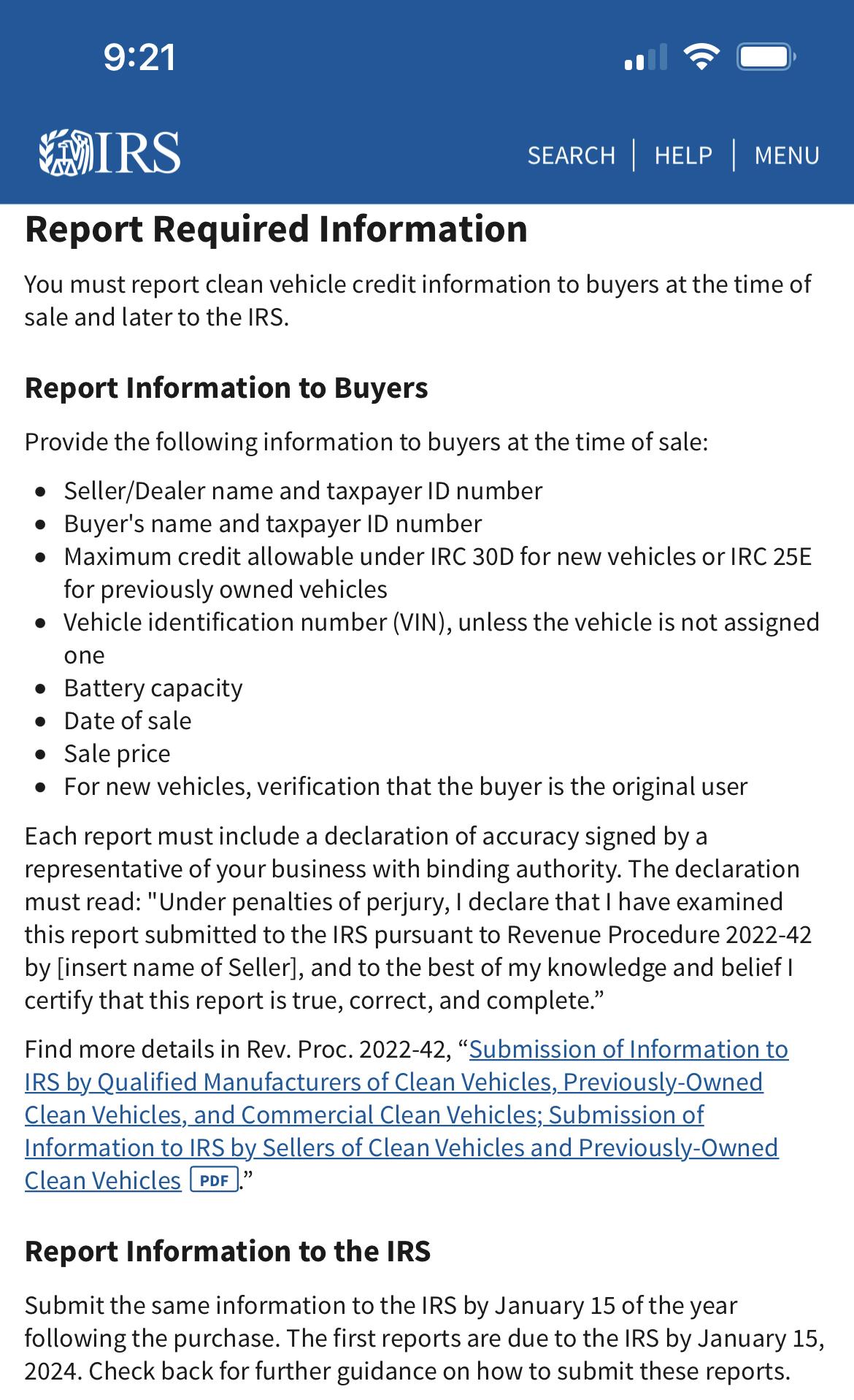 Ford F-150 Lightning Federal credit dealer reporting requirements (new requirement?) F986594B-B1A5-442E-9344-AEB53065ADB7