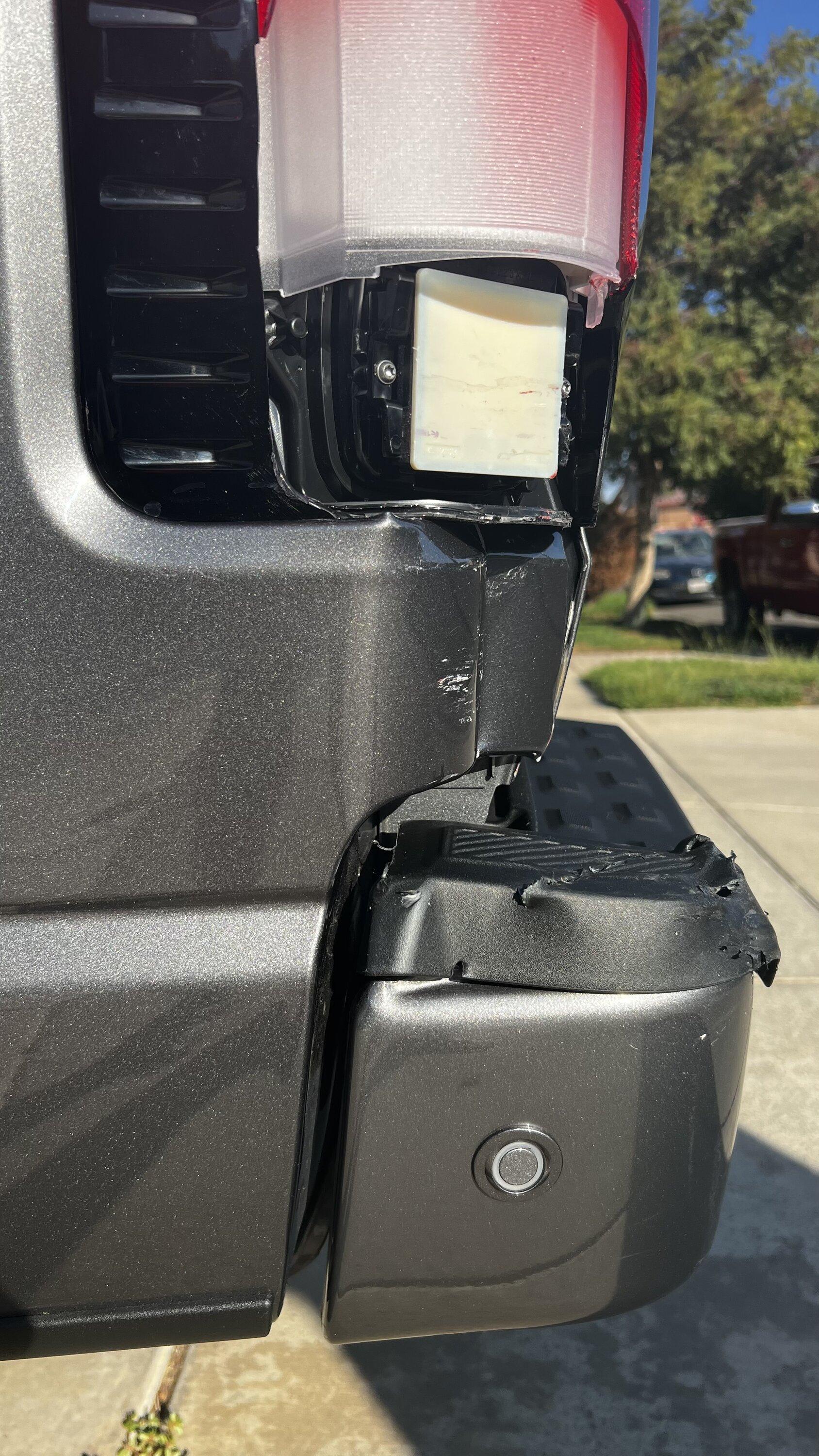 Ford F-150 Lightning 48hrs of ownership….rear ended! FA878F0D-C9C4-4592-8A54-DC5B3BBC04E7