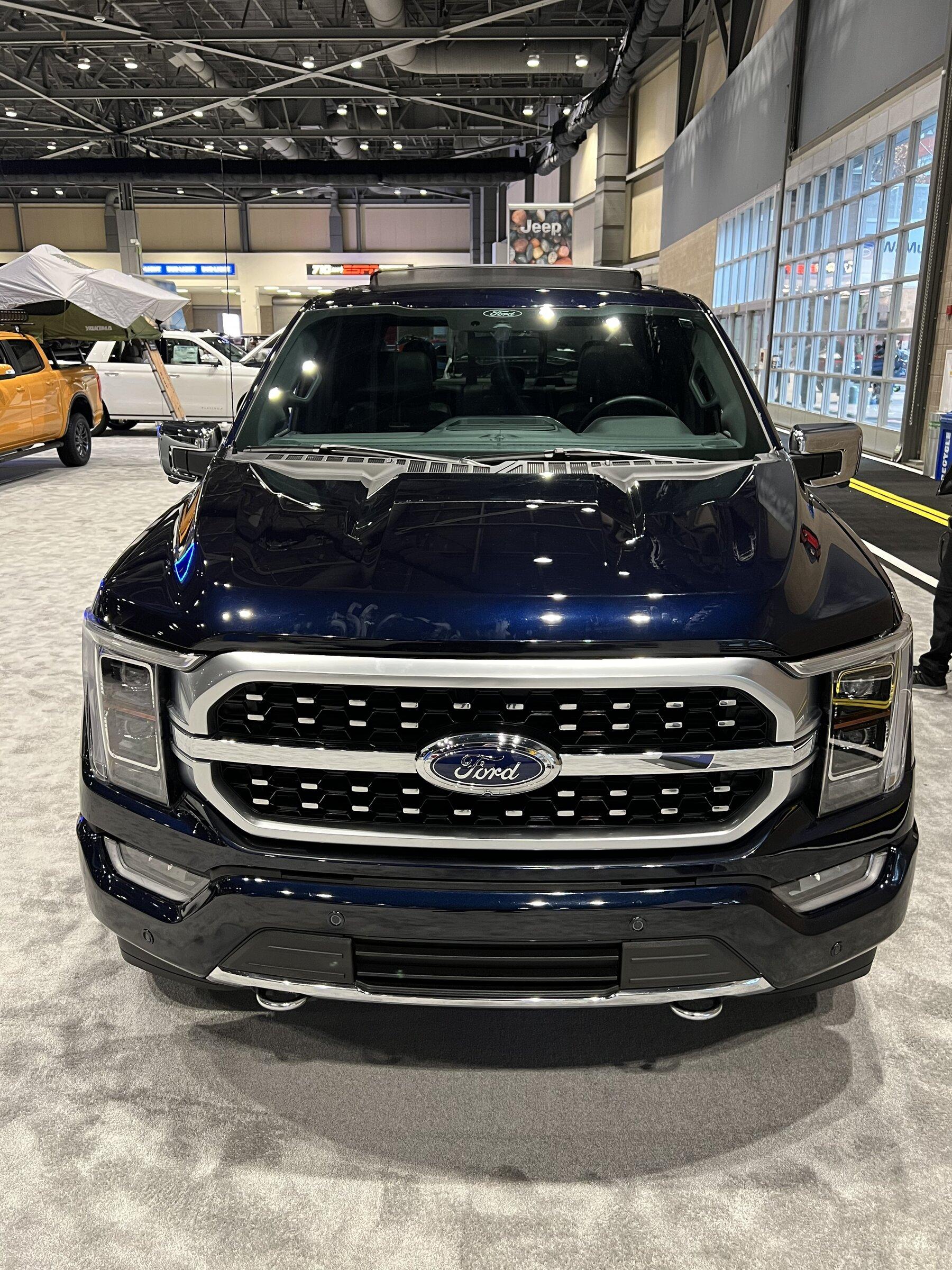 Ford F-150 Lightning Video: Ridealong in F-150 Lightning w/ look at Antimatter Blue & Iconic Silver colors FA9490EC-CD54-4260-ABB1-D9028AE028FF