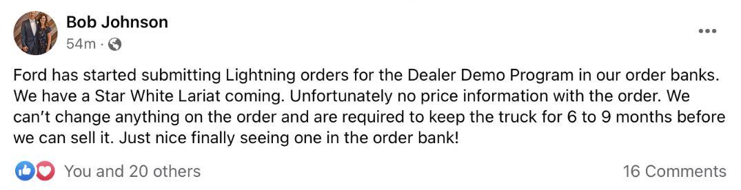 Ford F-150 Lightning Ford email confirms F-150 Lightning orders starting at “beginning of the new year” FB.JPG