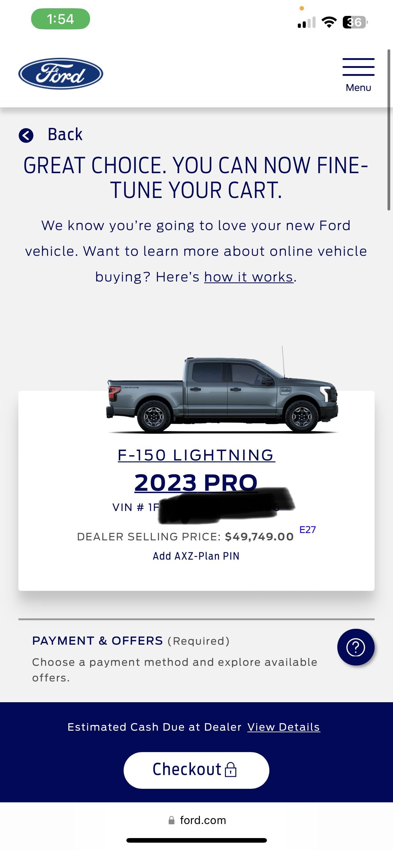 Ford F-150 Lightning Private Cash Offer + $5k price protection UPDATE — the nightmare before Christmas FB58583C-14EF-4F39-BF91-314CC5717F61