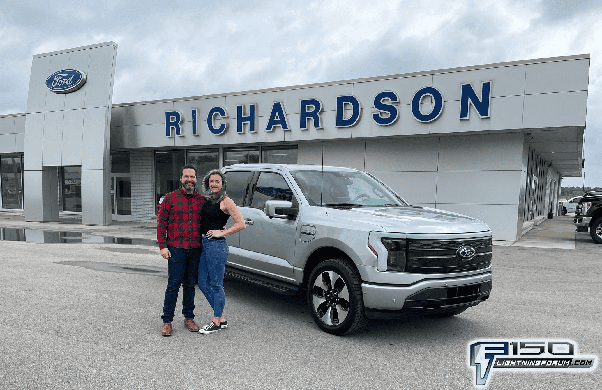 Ford F-150 Lightning 🙌 First F150 Lightning delivery to retail customer (me)! firstdeliveredf150lightni