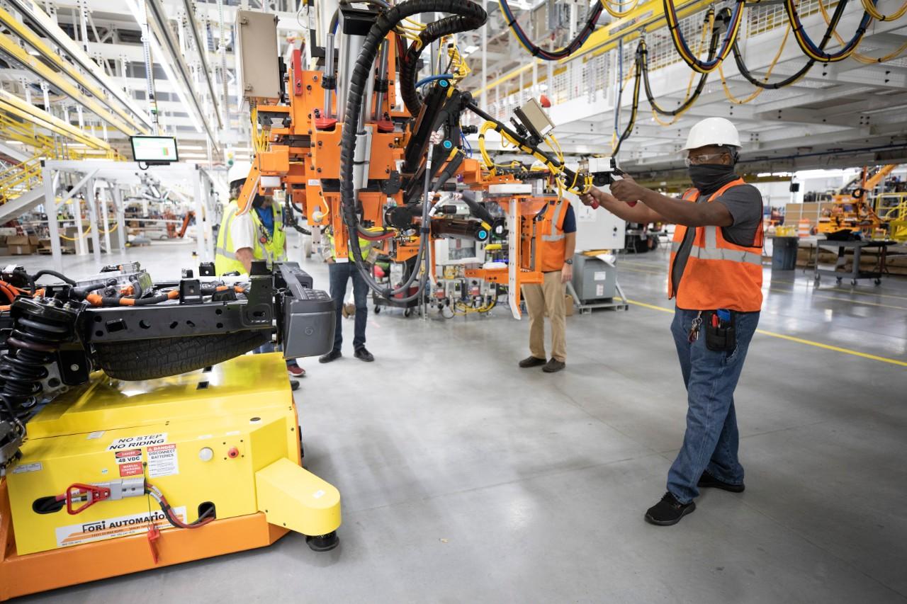 Ford F-150 Lightning F-150 Lightning Pre-Production Officially Begins at Ford's Rouge EV Center After 150k Reservations! Ford Rouge Electric Vehicle Center_07.JPG