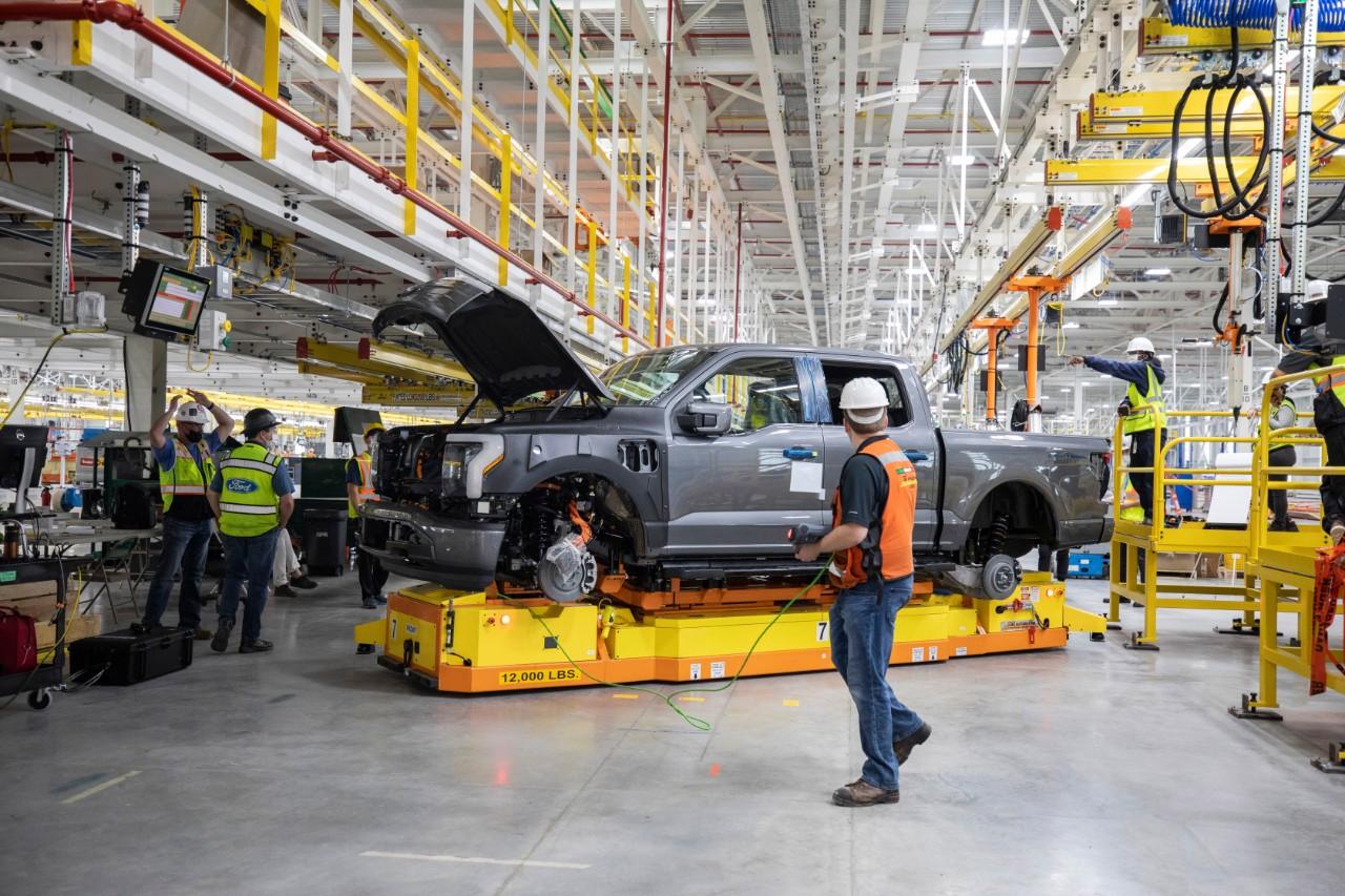 Ford F-150 Lightning F-150 Lightning Pre-Production Officially Begins at Ford's Rouge EV Center After 150k Reservations! Ford Rouge Electric Vehicle Center_10.JPG