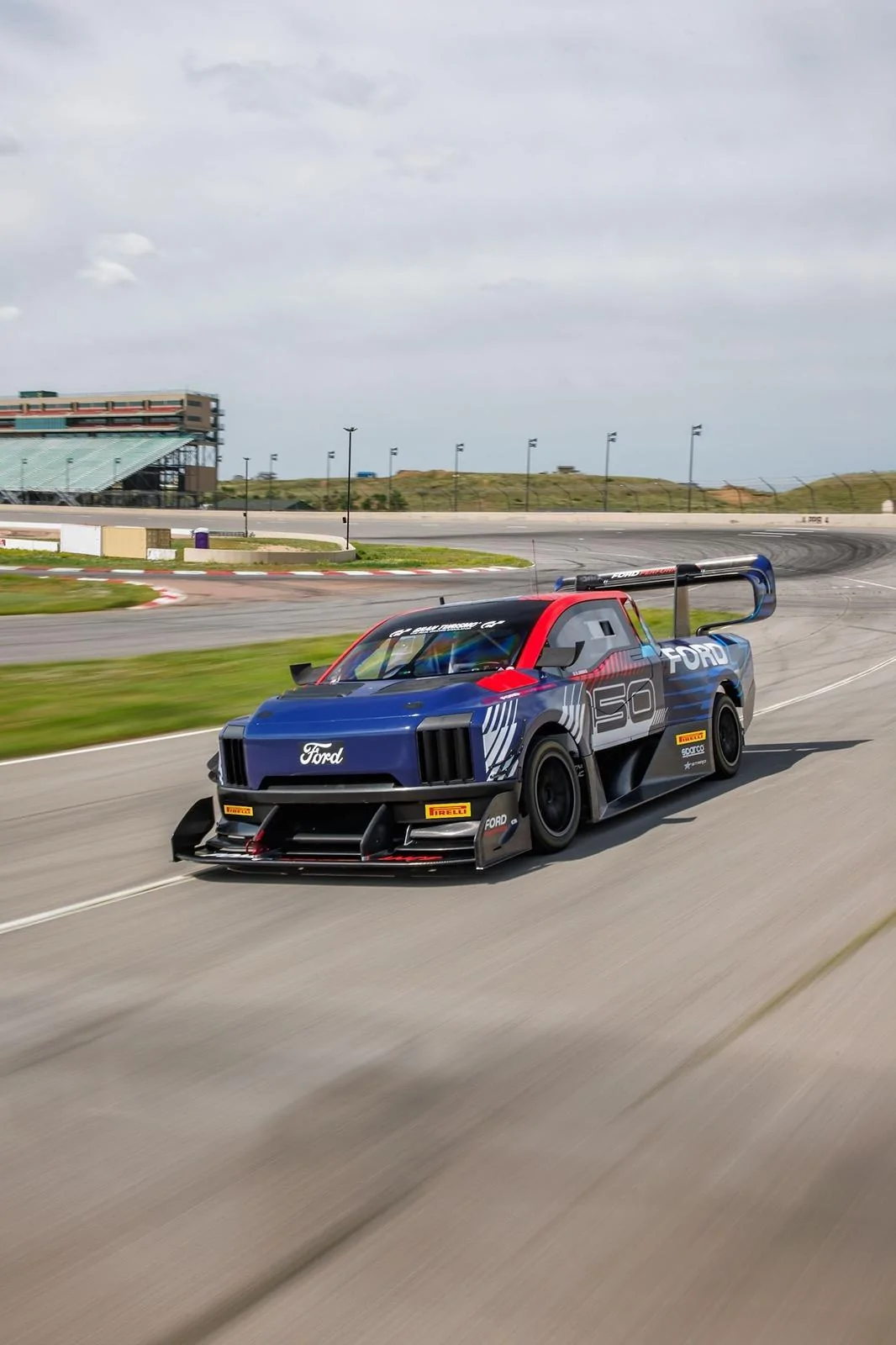 Ford F-150 Lightning F-150 Lightning SuperTruck EV Demonstrator will take on Pikes Peak Hill Climb - June 23, 2024 FordPerformanceSuperTruckRev2