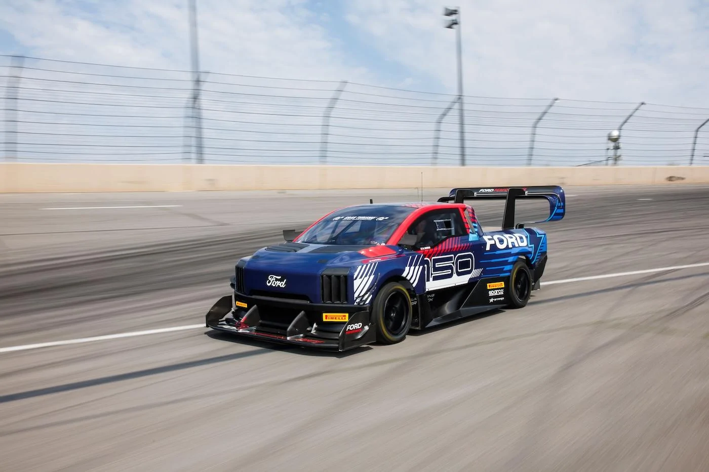 Ford F-150 Lightning F-150 Lightning SuperTruck EV Demonstrator will take on Pikes Peak Hill Climb - June 23, 2024 FordPerformanceSuperTruckRev9