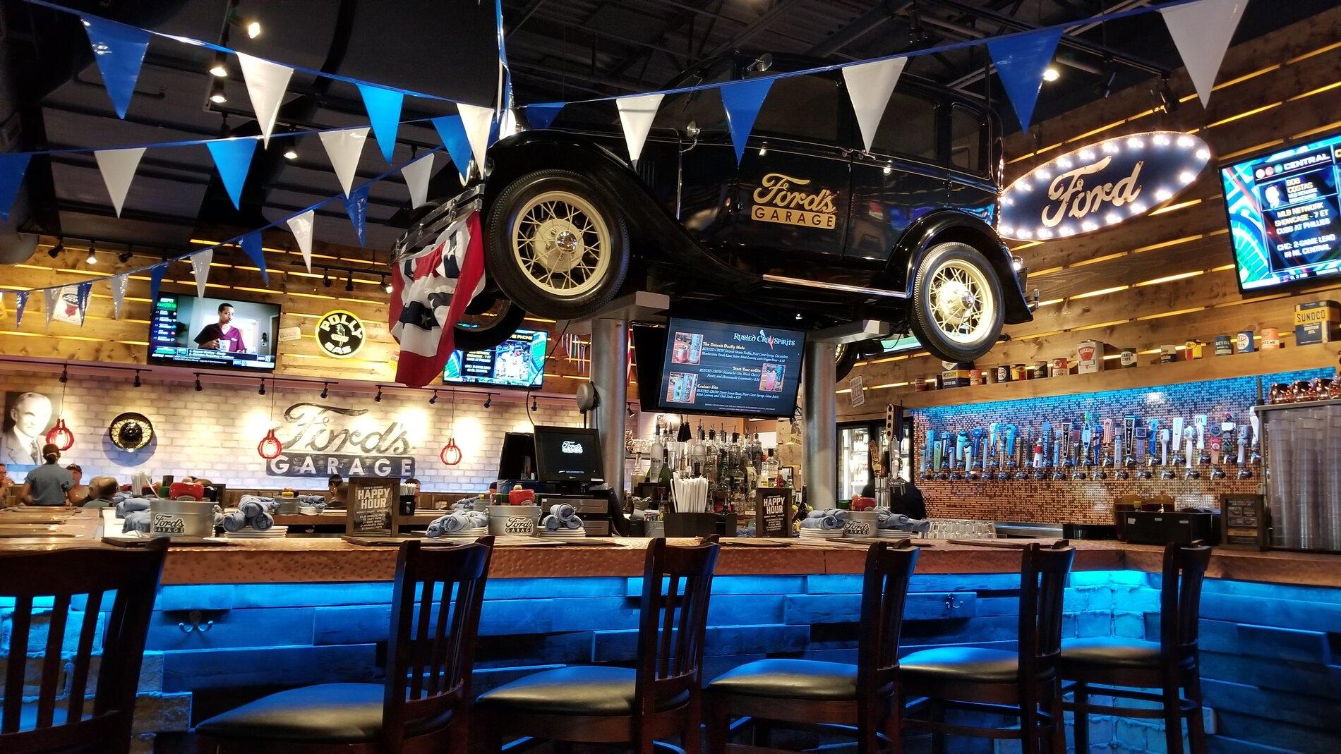 Ford F-150 Lightning Are you going to visit the factory? Ford's Garage Bar