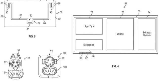 Ford F-150 Lightning Patent shows how electric F-150 EV could be powered by gasoline GENERATOR-3