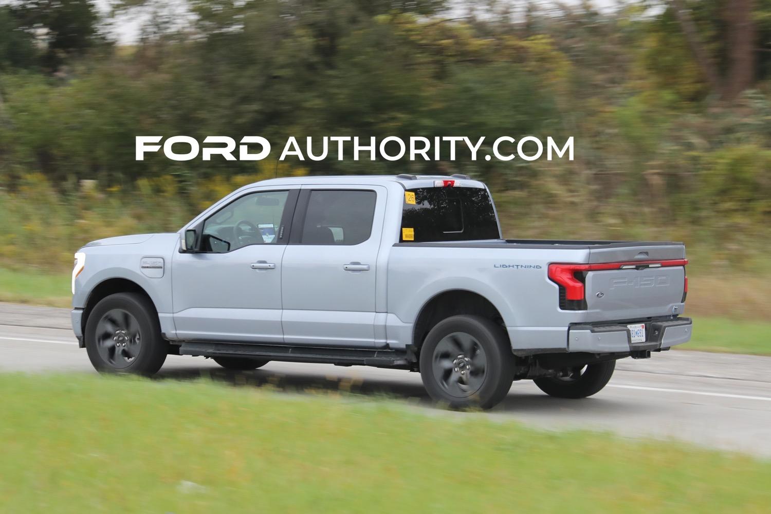 Ford F-150 Lightning ICED BLUE SILVER F-150 Lightning Photos & Club Iced Blue Silver 2022 F-150 Lightning Lariat 2