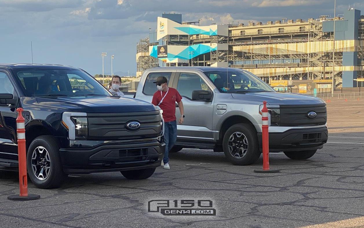 Ford F-150 Lightning ICONIC SILVER F-150 Lightning Photos & Club Iconic Silver F-150 Lightning EV Pickup Truck 3