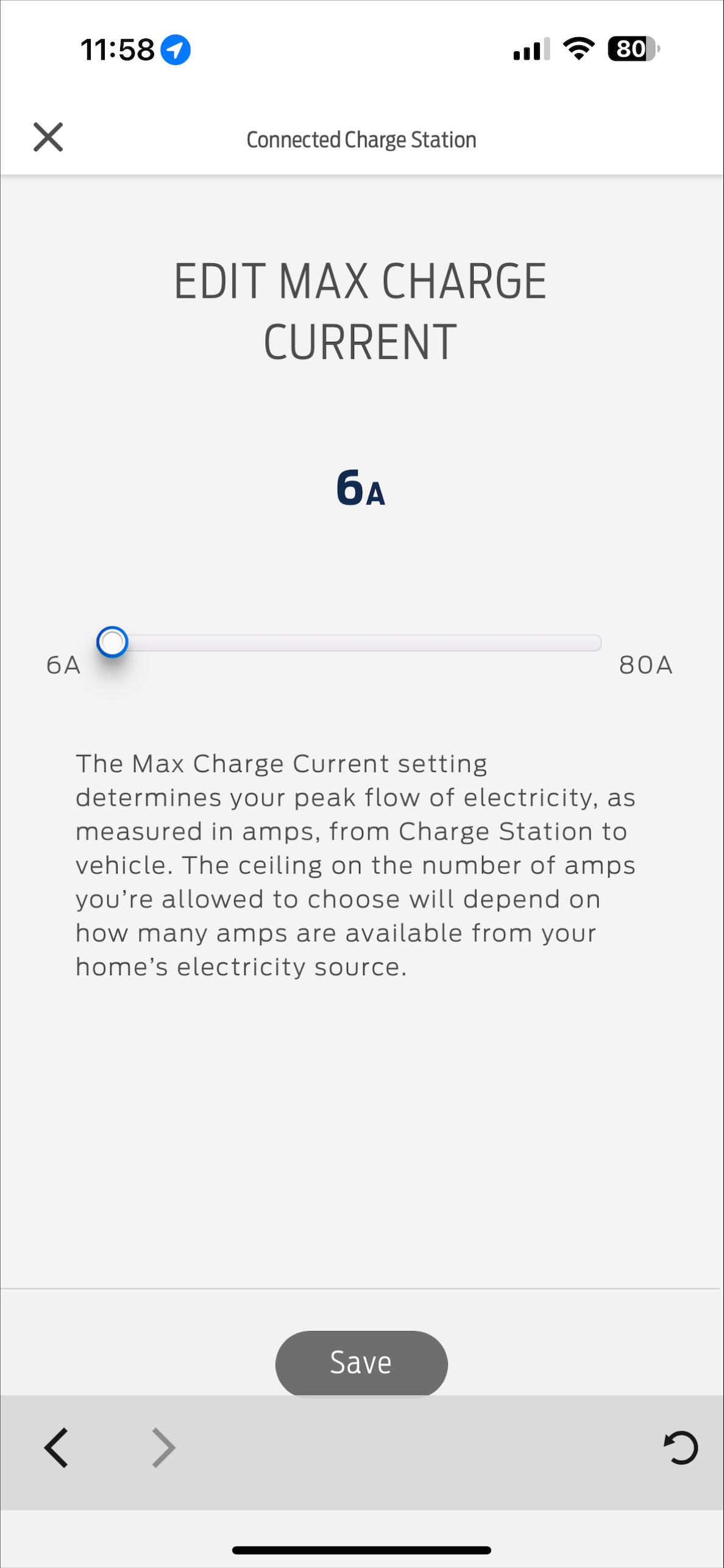 Ford F-150 Lightning Ford Charge Station Pro - Max Charge Current - Will Not Save Settings - "Charge Station Connector Not Found" Image 2