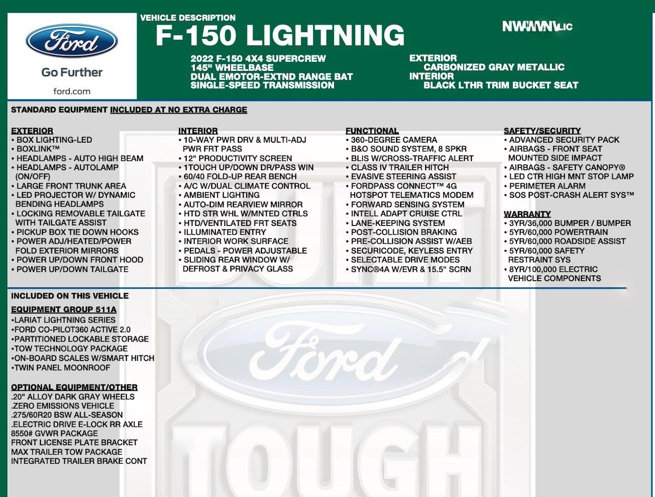 Ford F-150 Lightning FOR SALE - F-150 Lighting Lariat ER - SOLD Image 8-8-22 at 4.16 PM