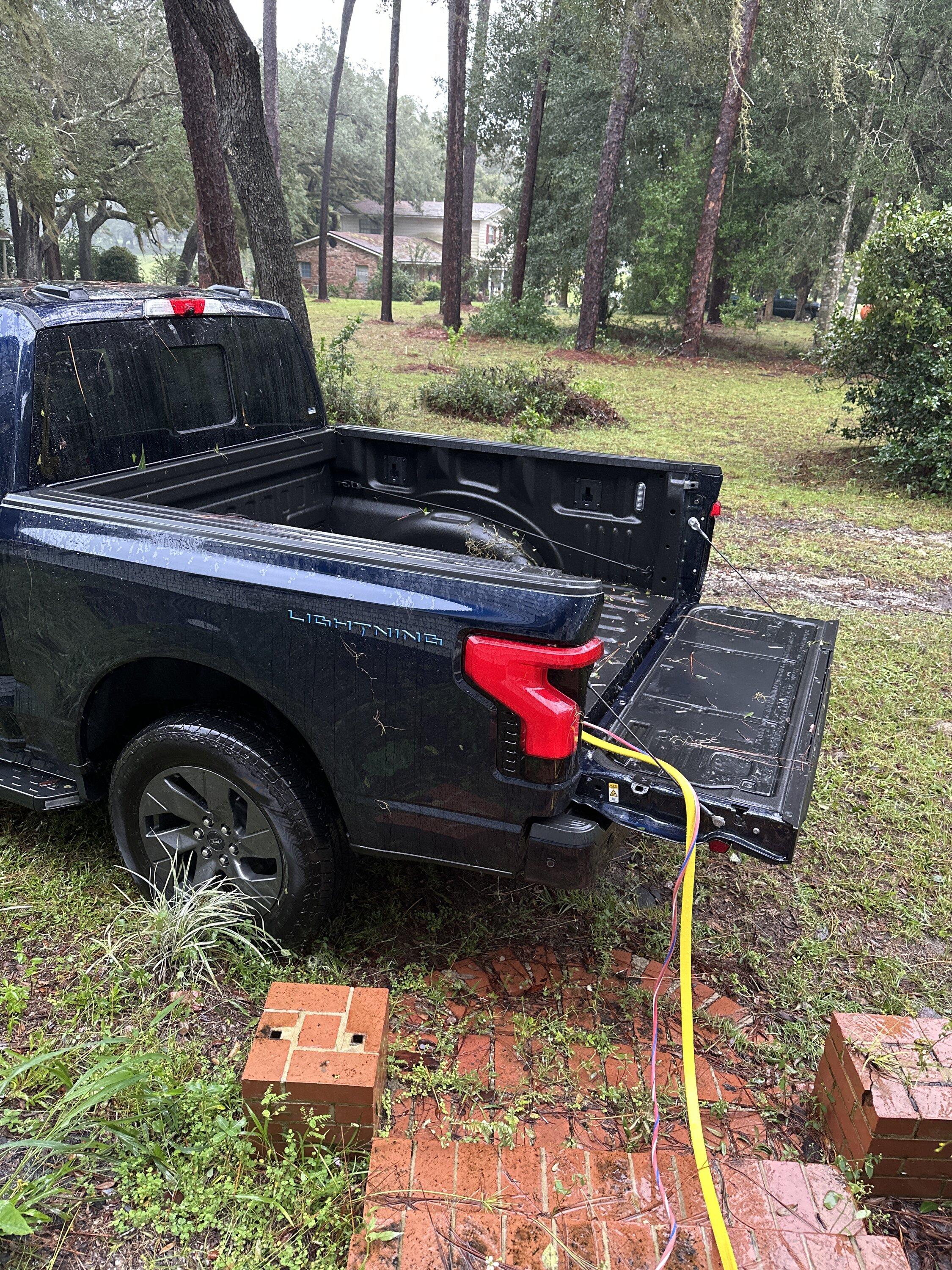 Ford F-150 Lightning Storm / Hurricane Preparedness with the Lightning image