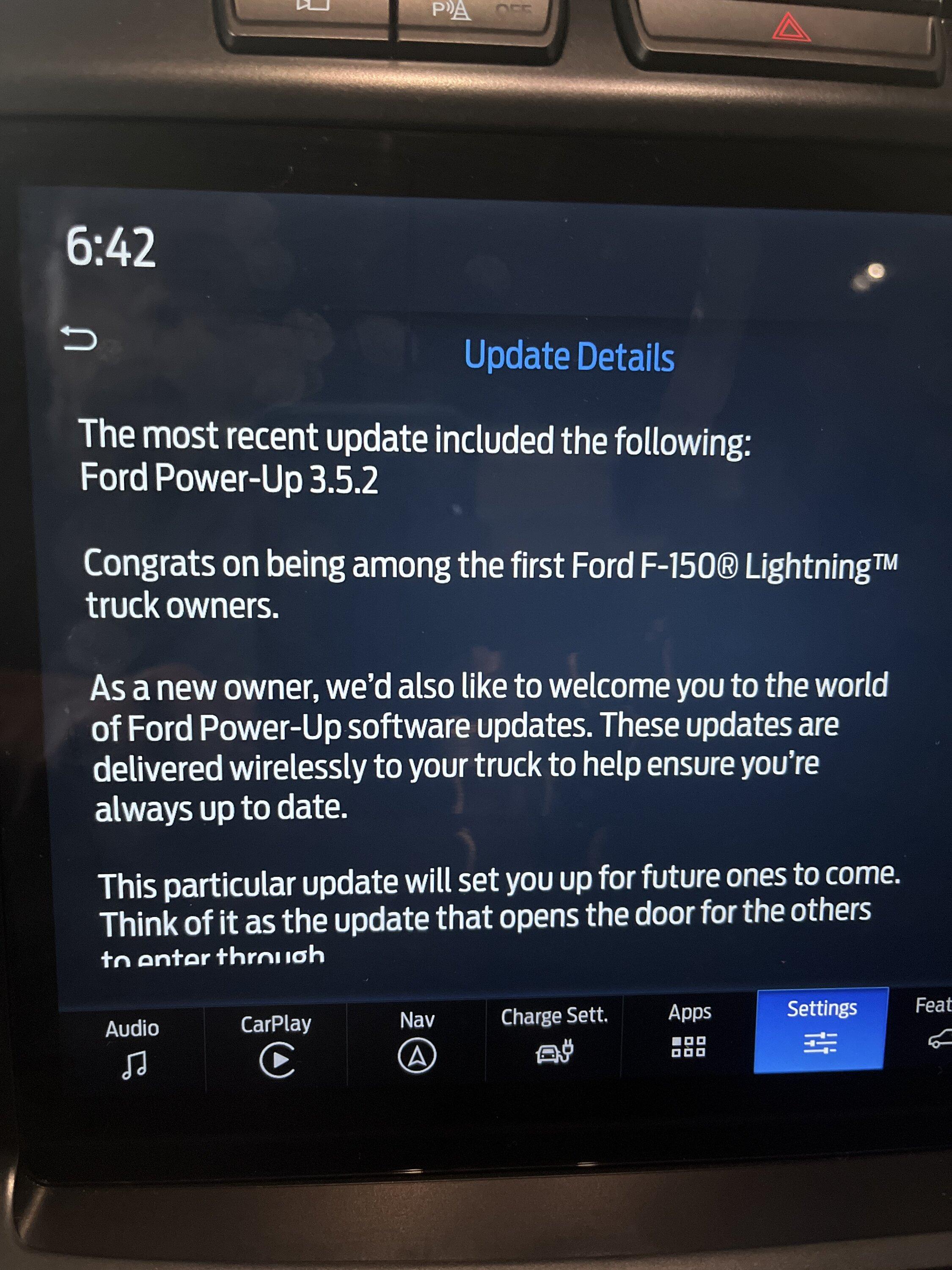 Ford F-150 Lightning Fullscreen Carplay? image