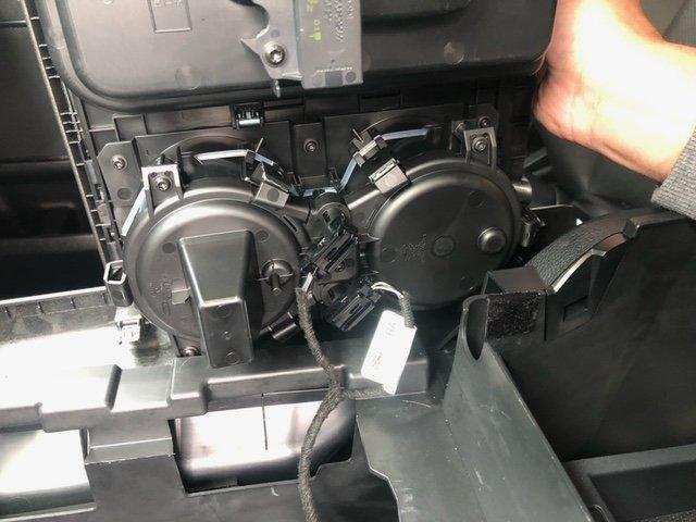 Ford F-150 Lightning Cup holder light installation/media bin light/glove box light image5_1__5ededcdcb23a9ec625aaa623212a420ce1ef69a3
