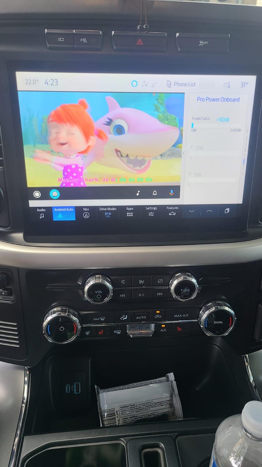 Ford F-150 Lightning Streaming YouTube for FREE on Android Auto (on SYNC4A Display Screen) !! -- DIY How-To Instructions IMG-20220824-WA0064