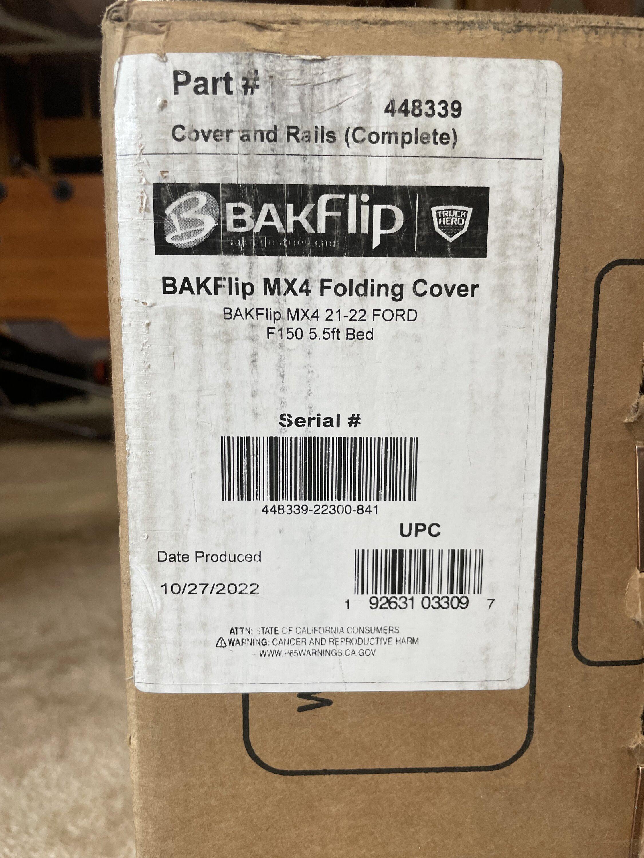 Ford F-150 Lightning BakFlip MX4 - New in box IMG-9419