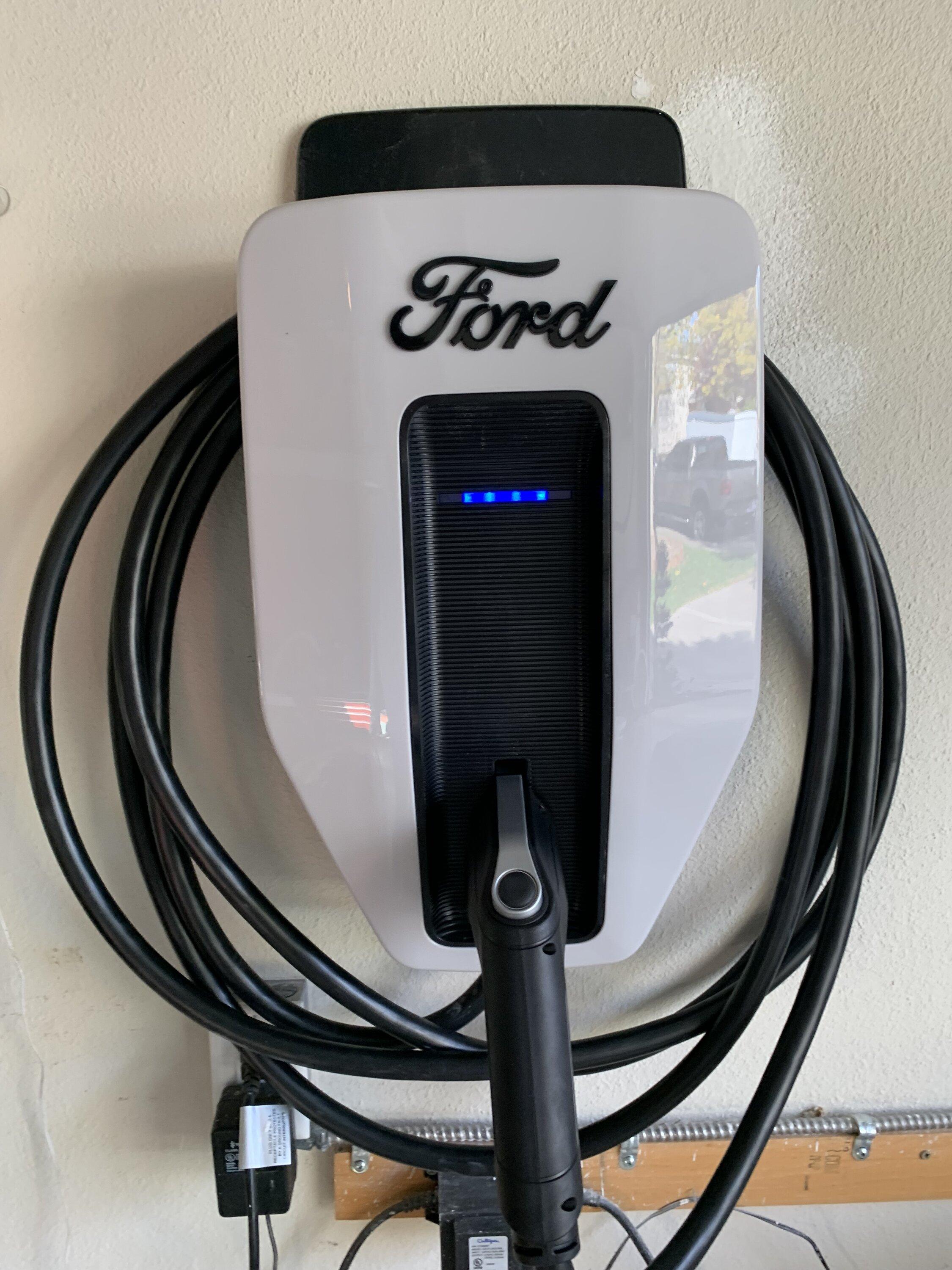 Ford F-150 Lightning Show me your Ford Charge Station Pro installs IMG_0190