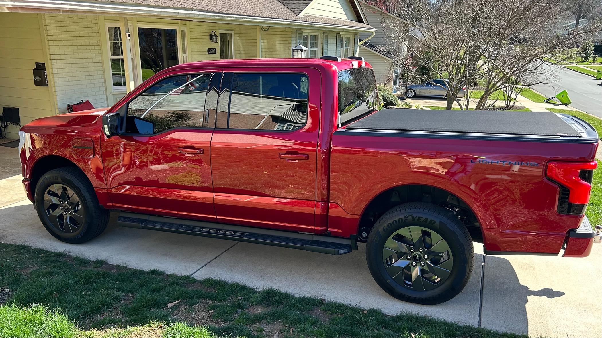 Ford F-150 Lightning RAPID RED F-150 Lightning Photos & Club IMG_0278