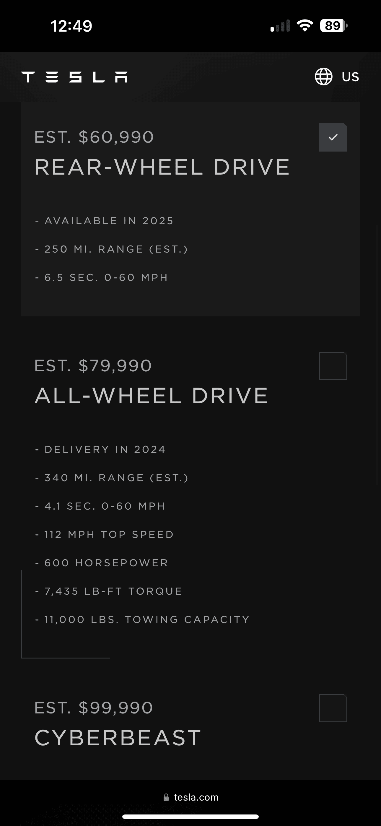 Ford F-150 Lightning Cybertruck Prices and Trim IMG_0372