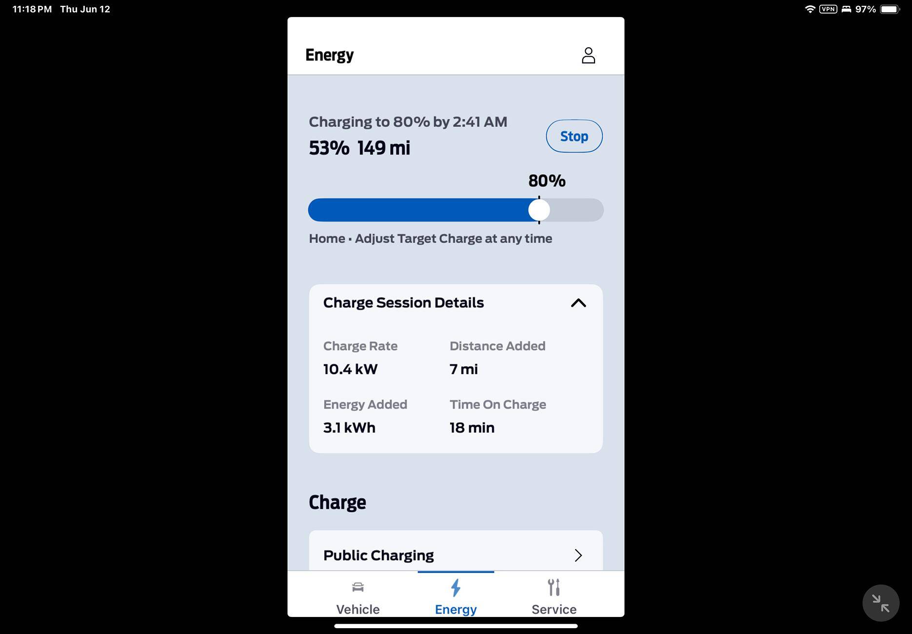 Ford F-150 Lightning Charging error but charging fine IMG_0432