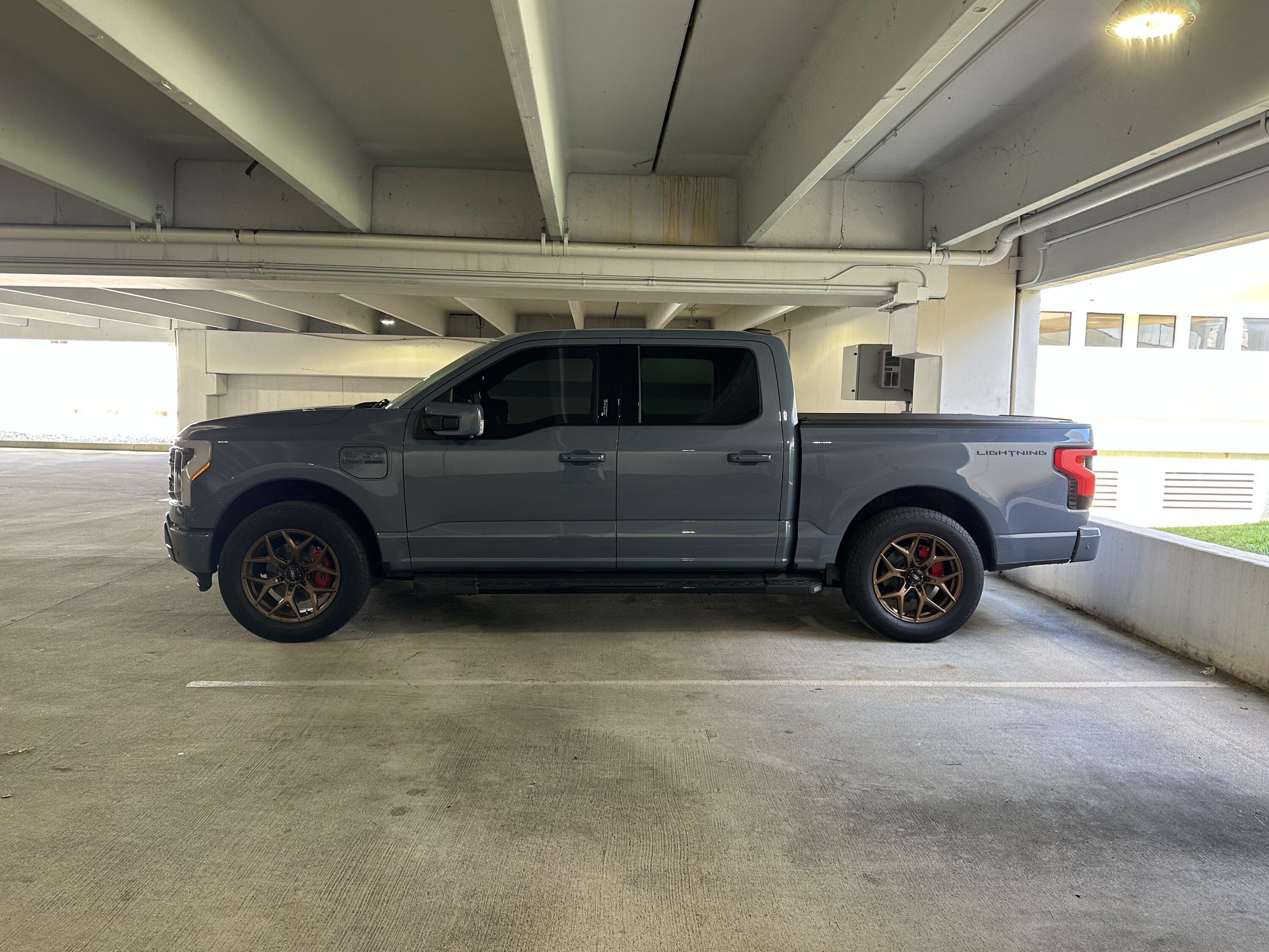 Ford F-150 Lightning AZURE GRAY F-150 Lightning Photos & Club IMG_0507