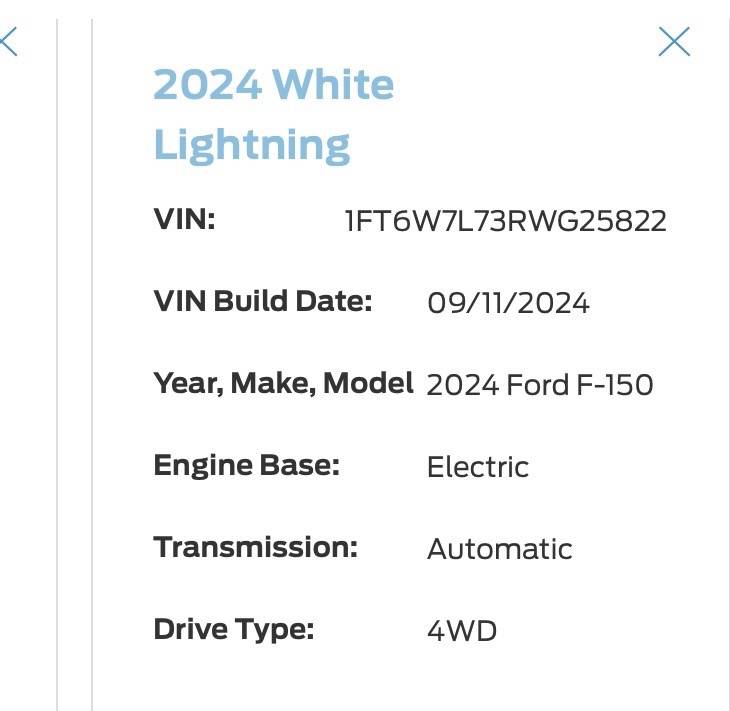 Ford F-150 Lightning Determining the production date of a Lightning (Spin off) IMG_0509