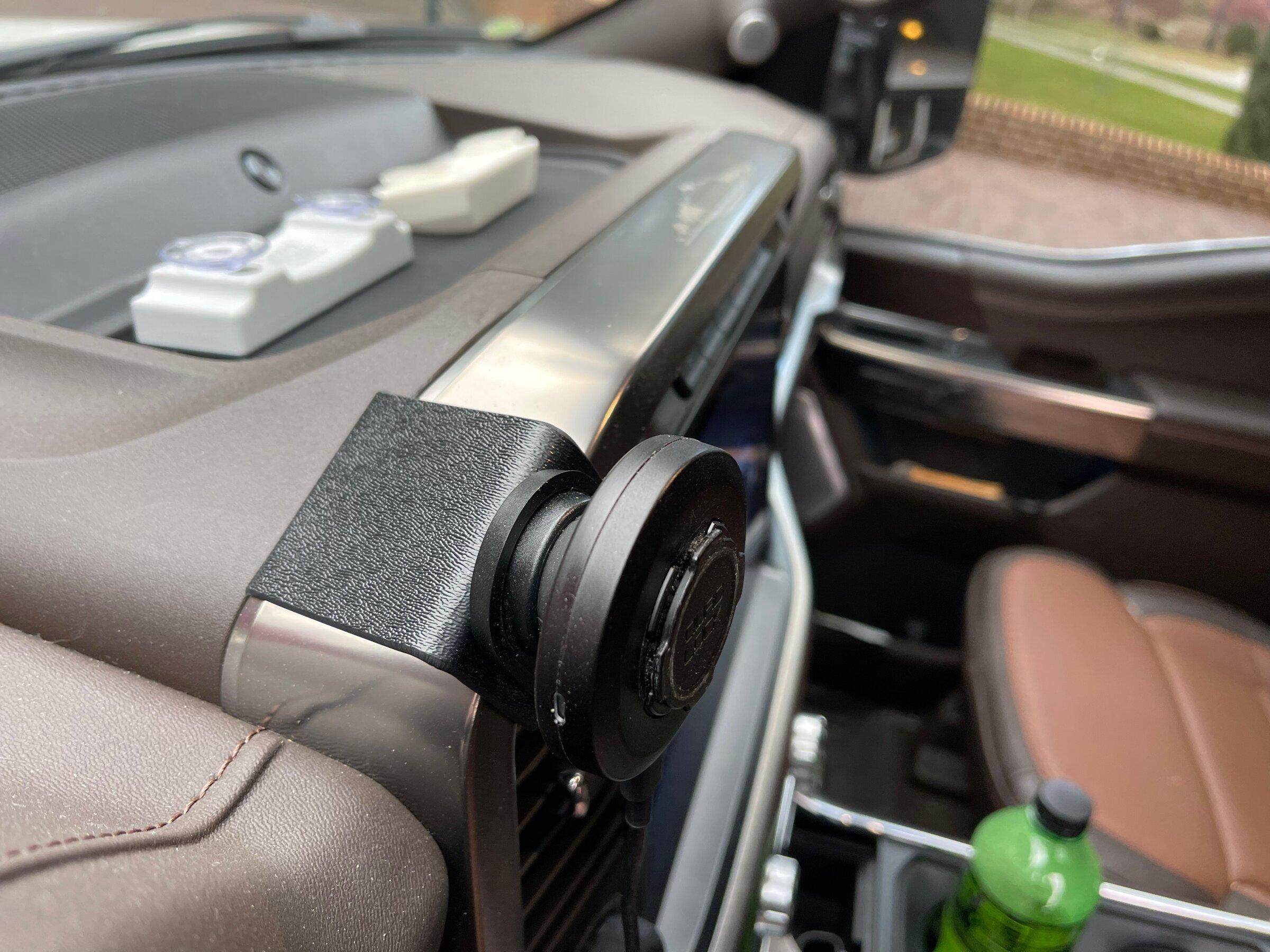 Ford F-150 Lightning I think I found my phone mount IMG_0542