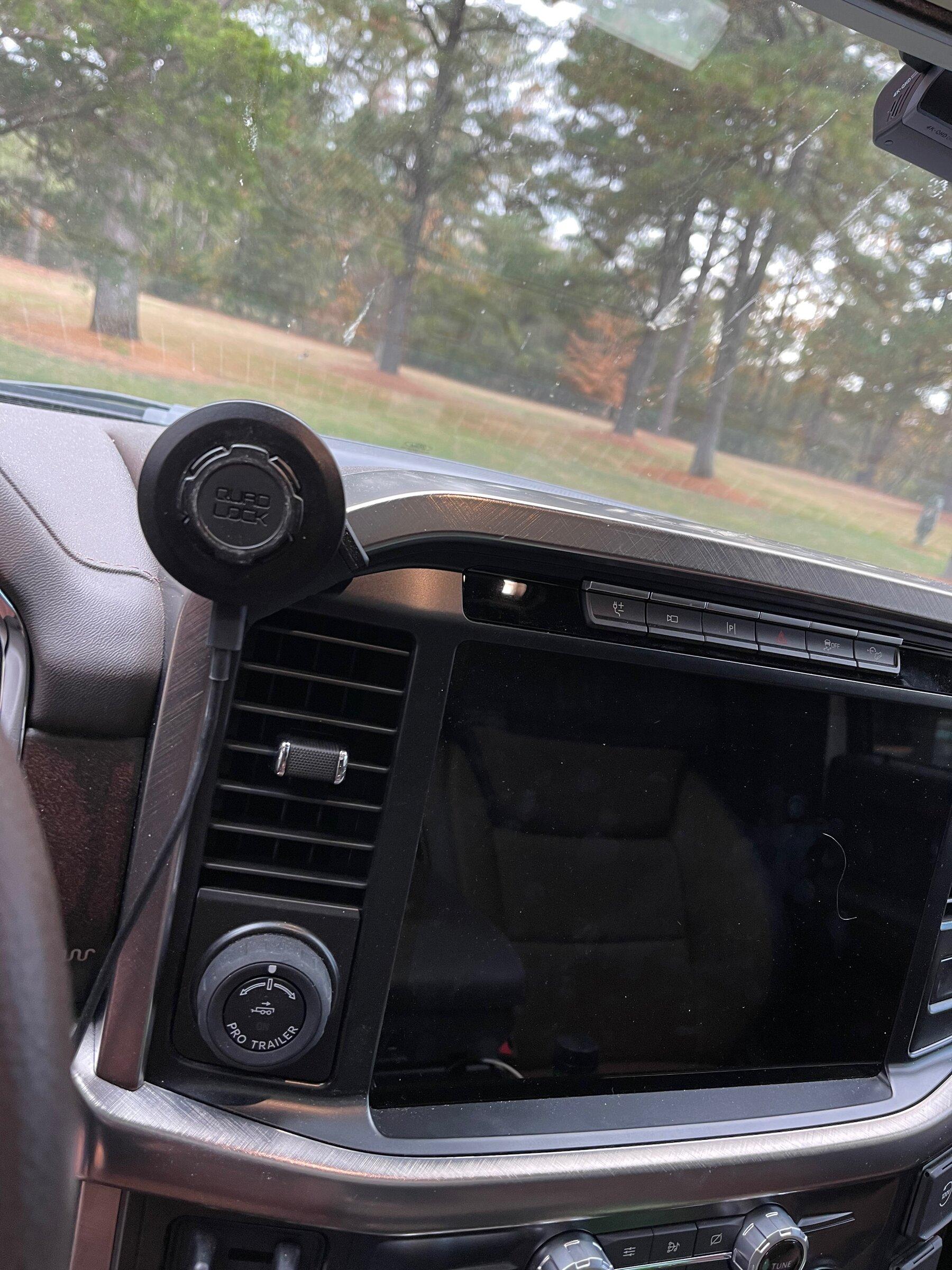 Ford F-150 Lightning I think I found my phone mount IMG_0543