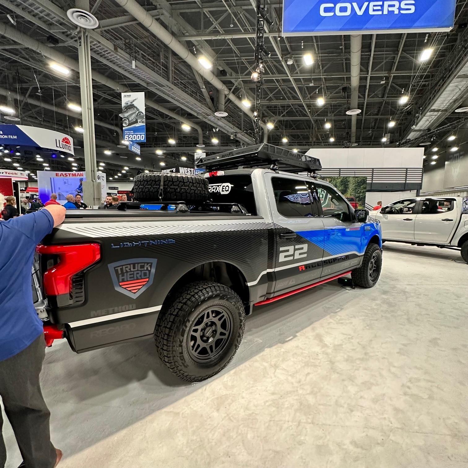 Ford F-150 Lightning 📸 F-150 Lightning Race Support Vehicle Build by Truck Hero [SEMA 2022] IMG_0685