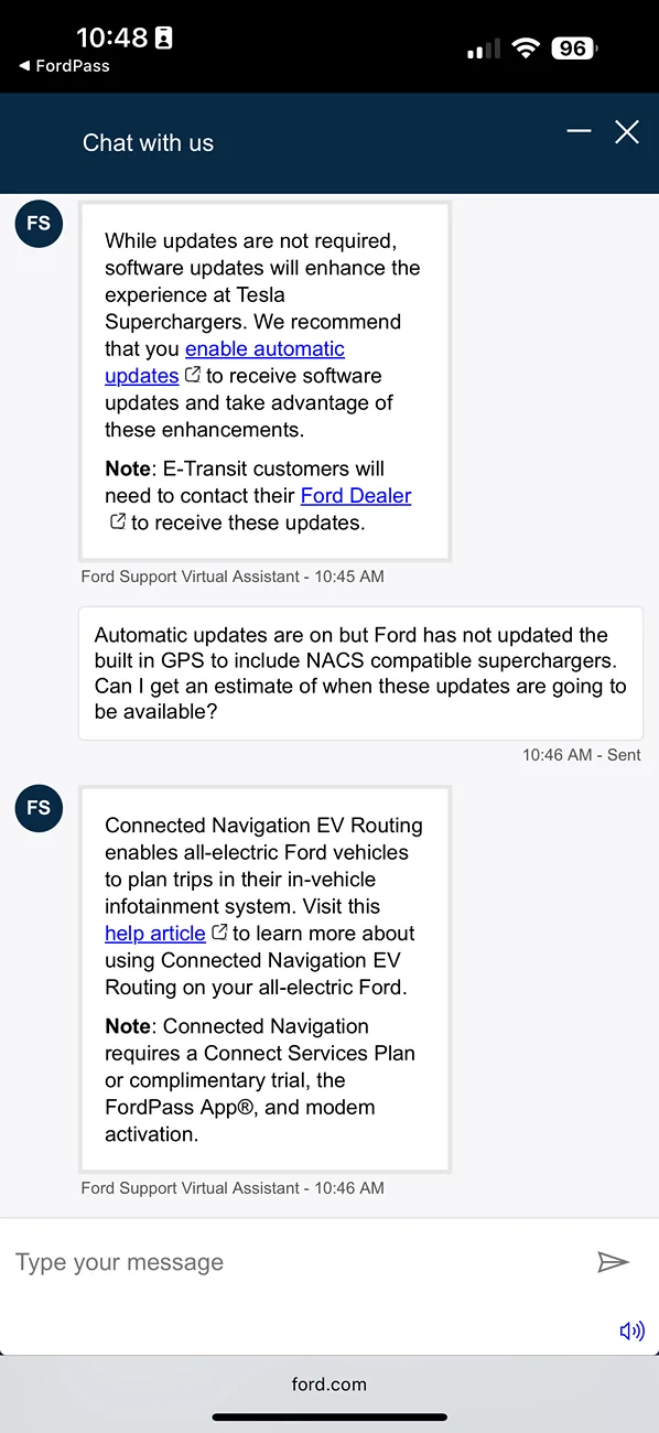 Ford F-150 Lightning FordPass 5.26.0 iOS IMG_0781